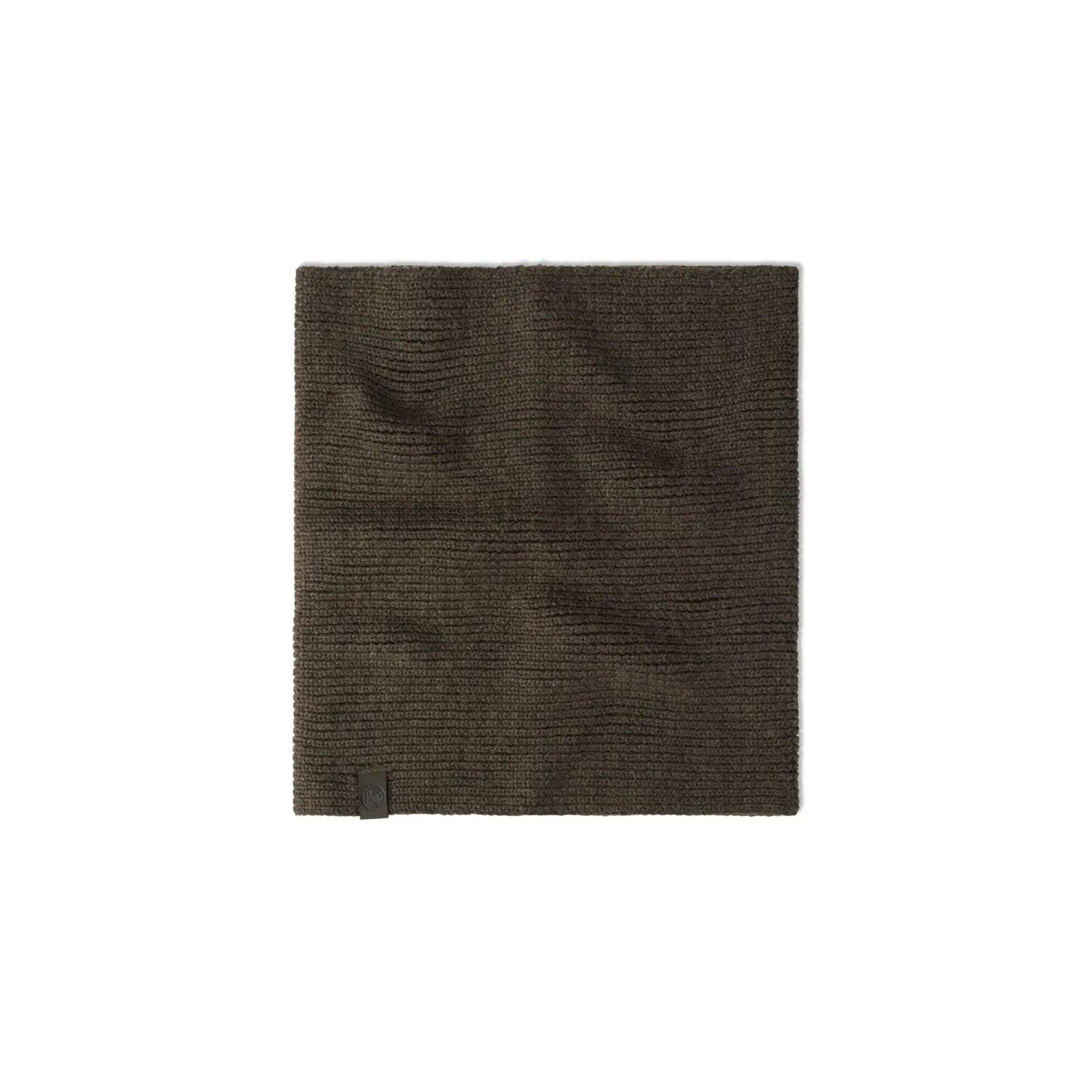 Cache-cou tricoté Unisex Buff Marron TAILLE UNIQUE 2/5