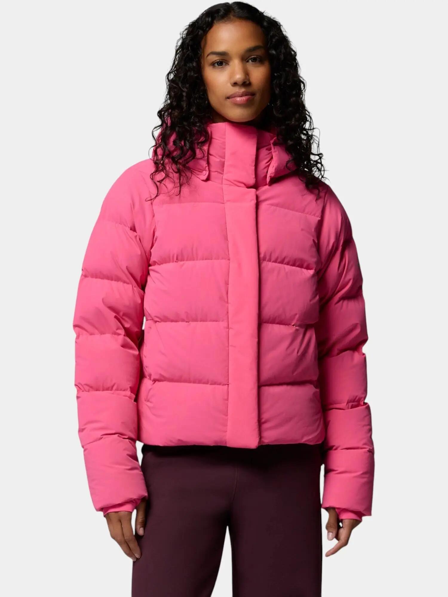 Jacheta de puf Amaze Puff Hooded Jacket femei