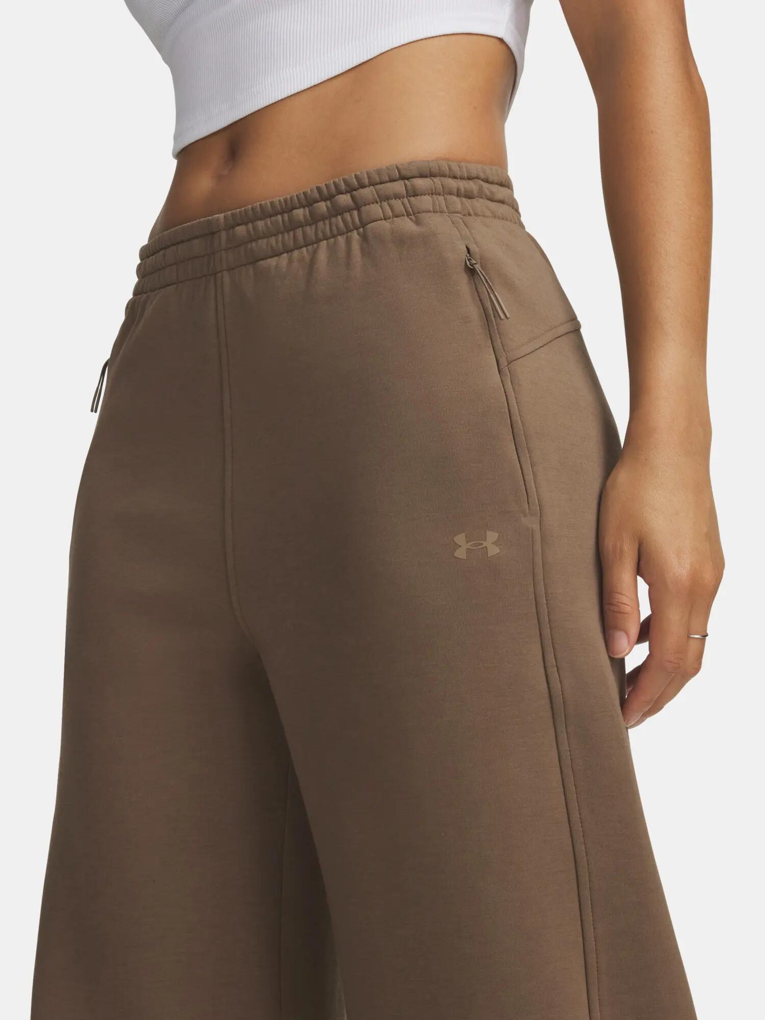 Női Under Armour Unstoppable Flc Open Pant sportnadrág 3/4