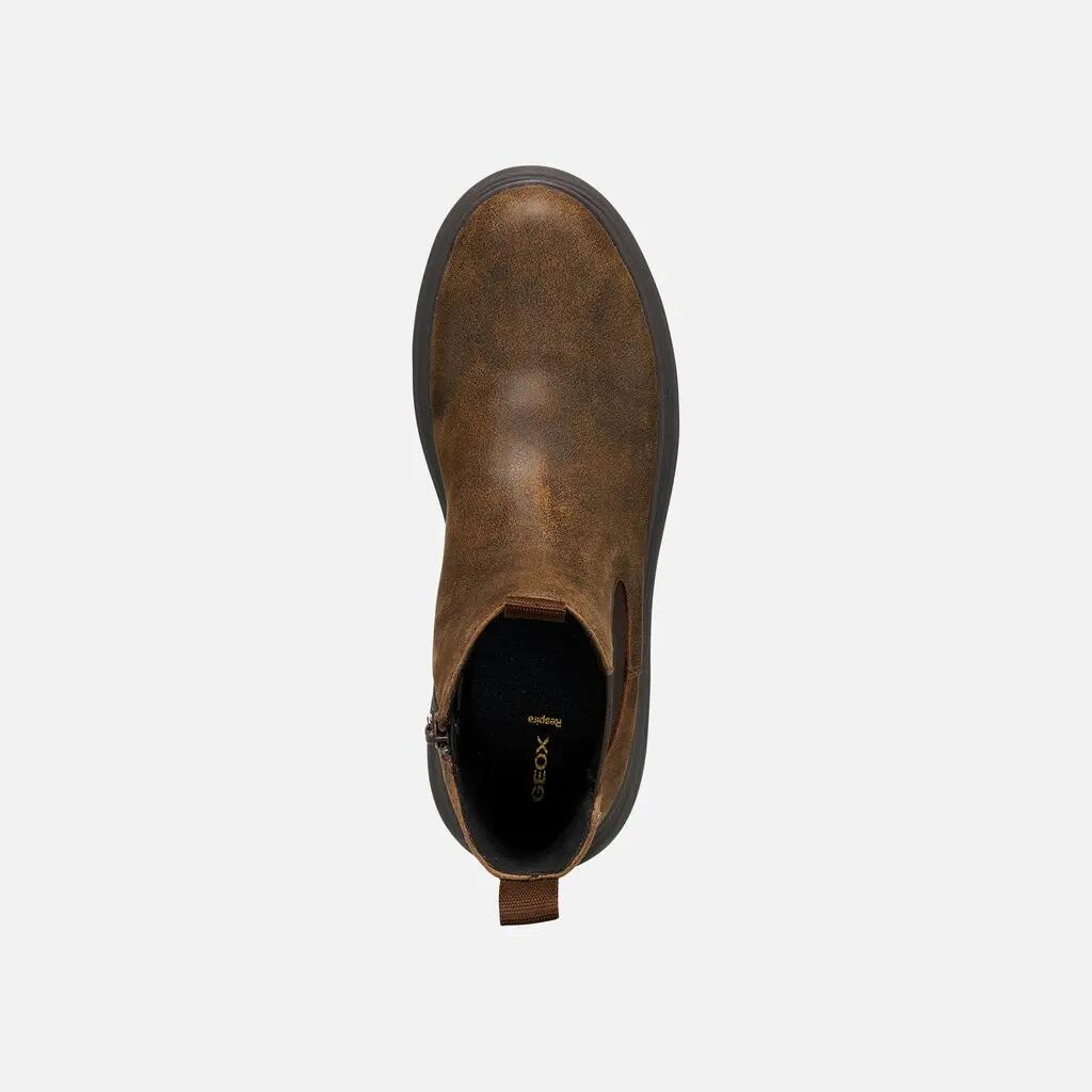 Bottines Femme LAMIDIE + GRIP WOMAN Marron Foncé 6/7