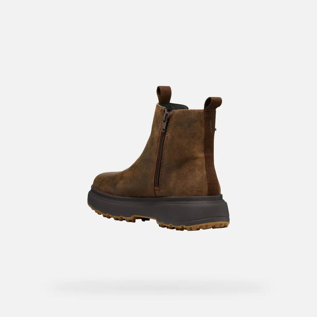 Bottines Femme LAMIDIE + GRIP WOMAN Marron Foncé 4/7