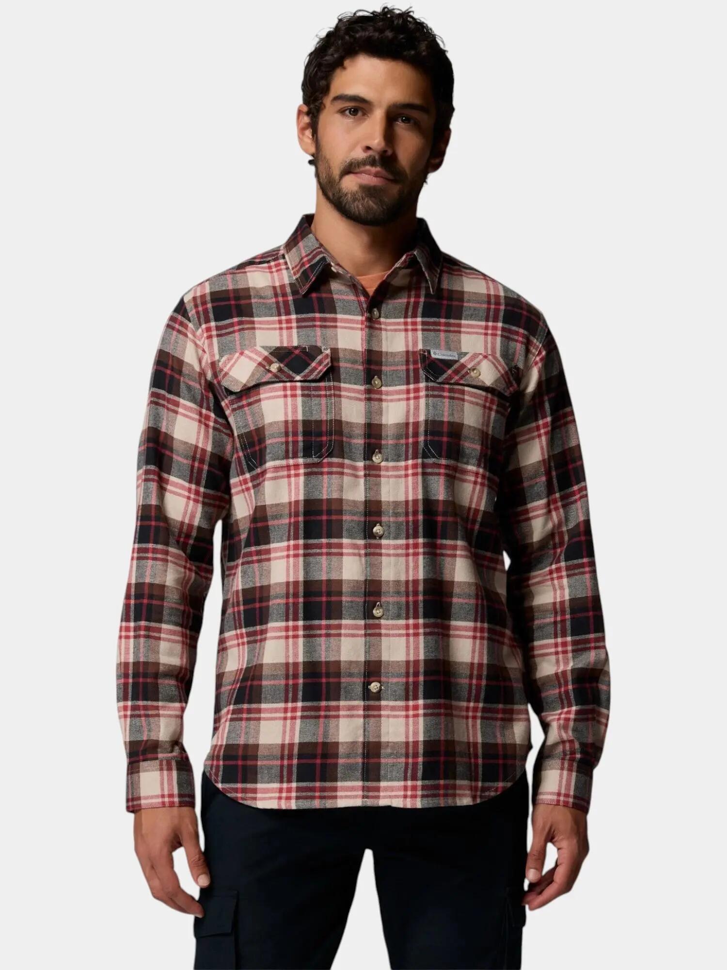 Camasa cu maneci lungi Flare Gun Stretch Flannel barbati