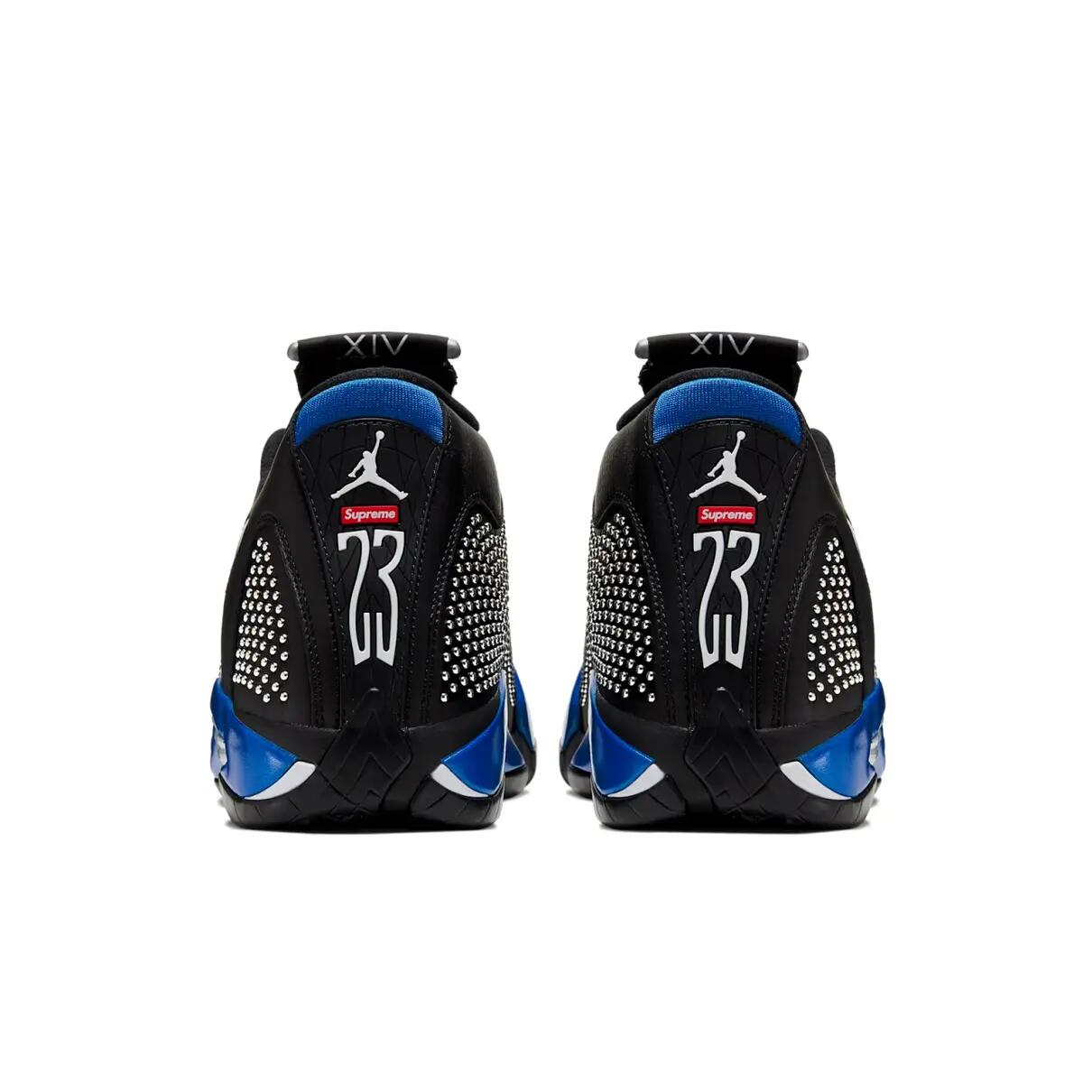 Jordan 14 Retro Supreme Black 6/6