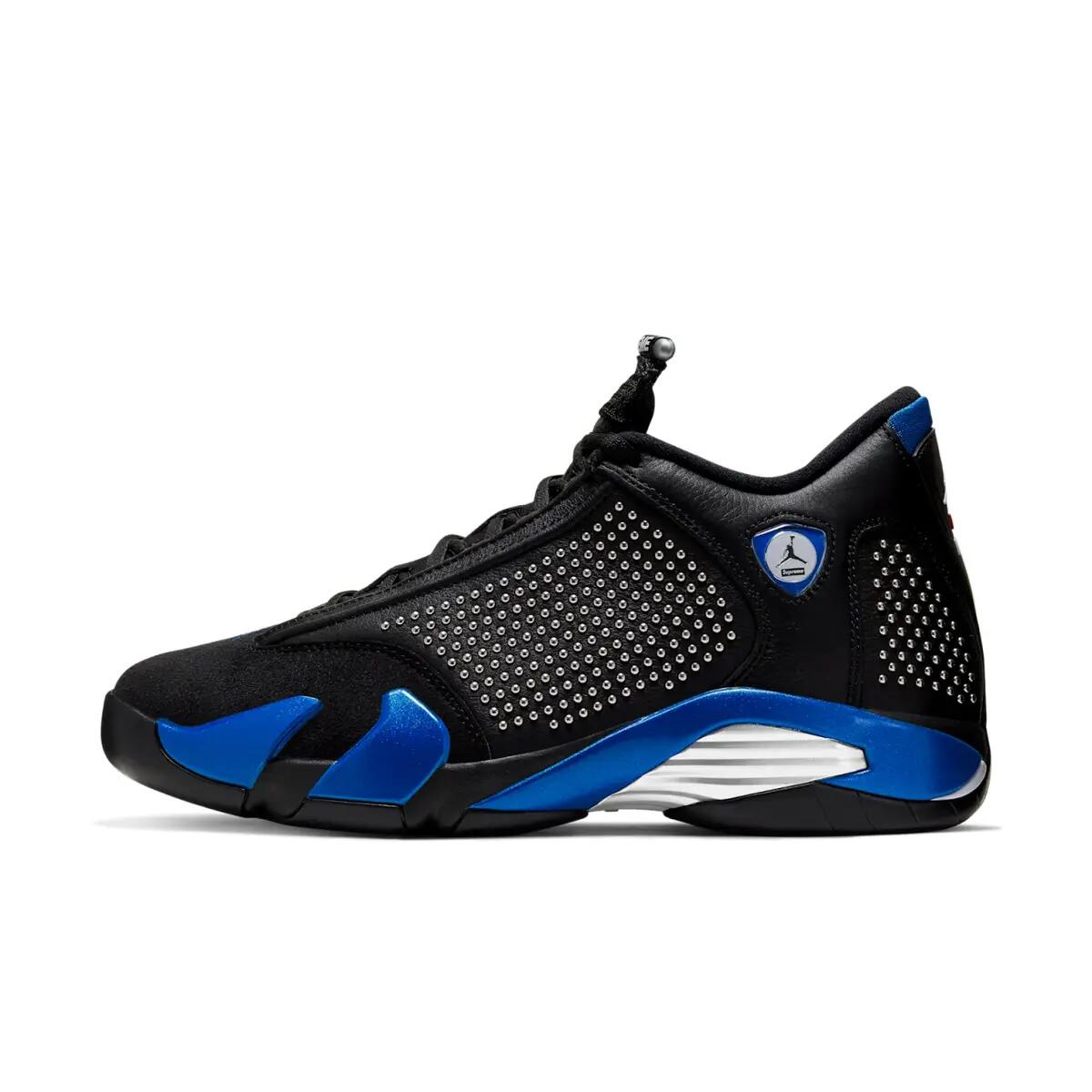 Jordan 14 Retro Supreme Black 2/6