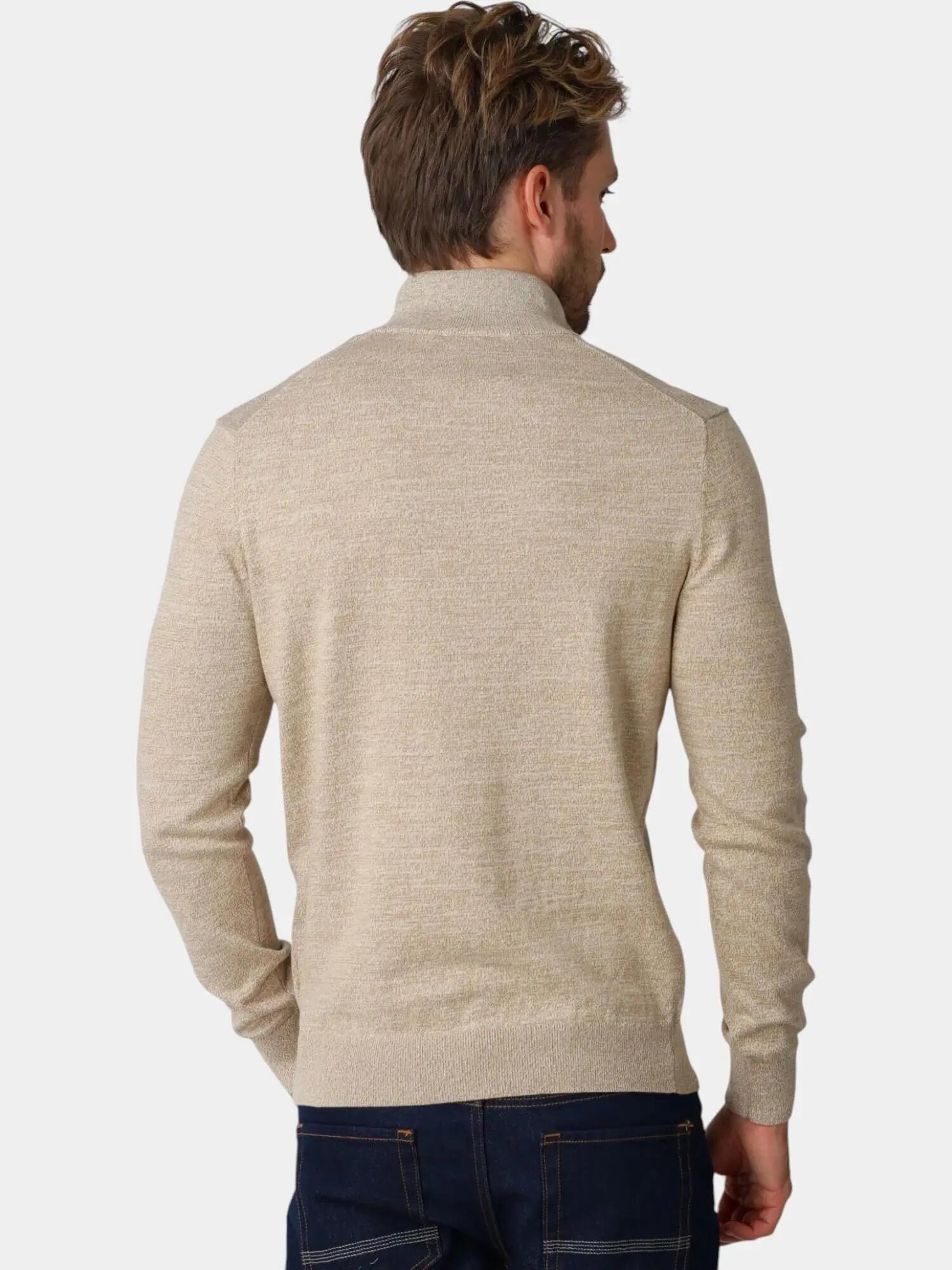 Gebreide Trui Heren Williams River Cotton 1/4 Zip 3/5