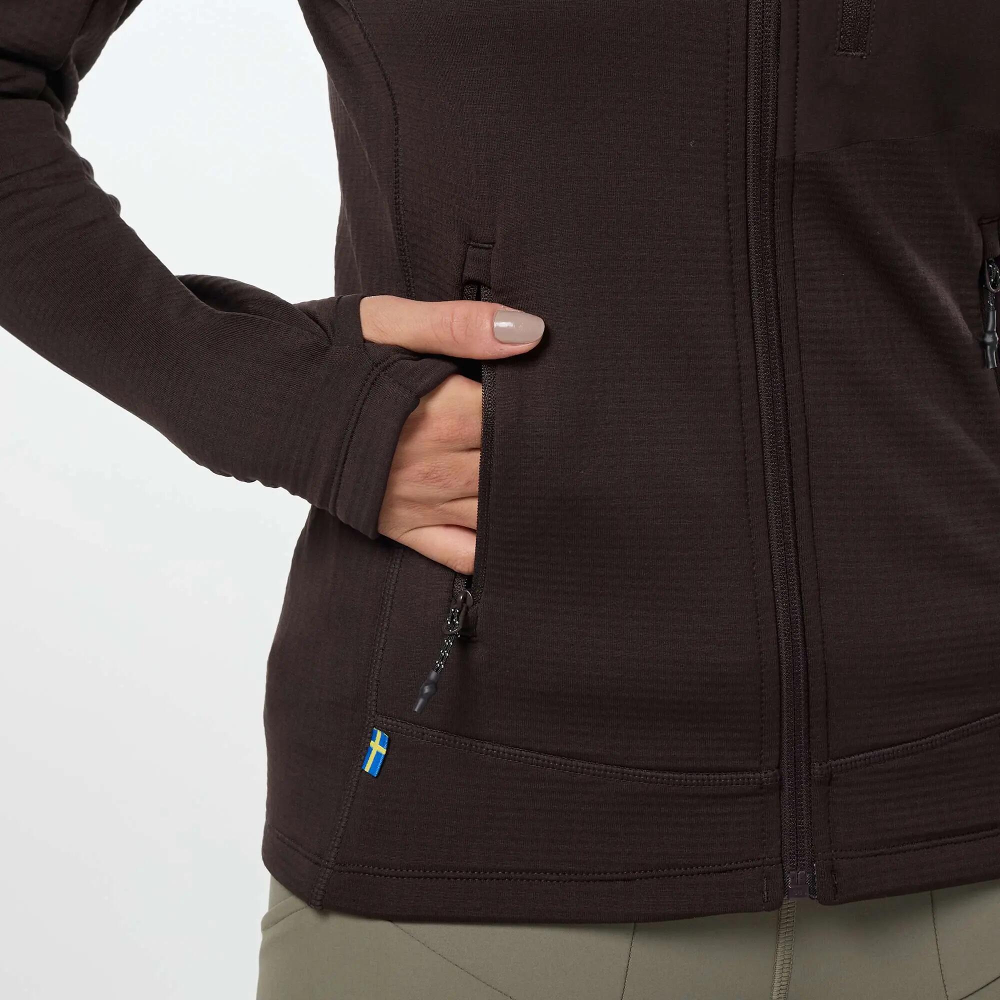 Sweat À Capuche Zippé  Femme Respirant 6/7