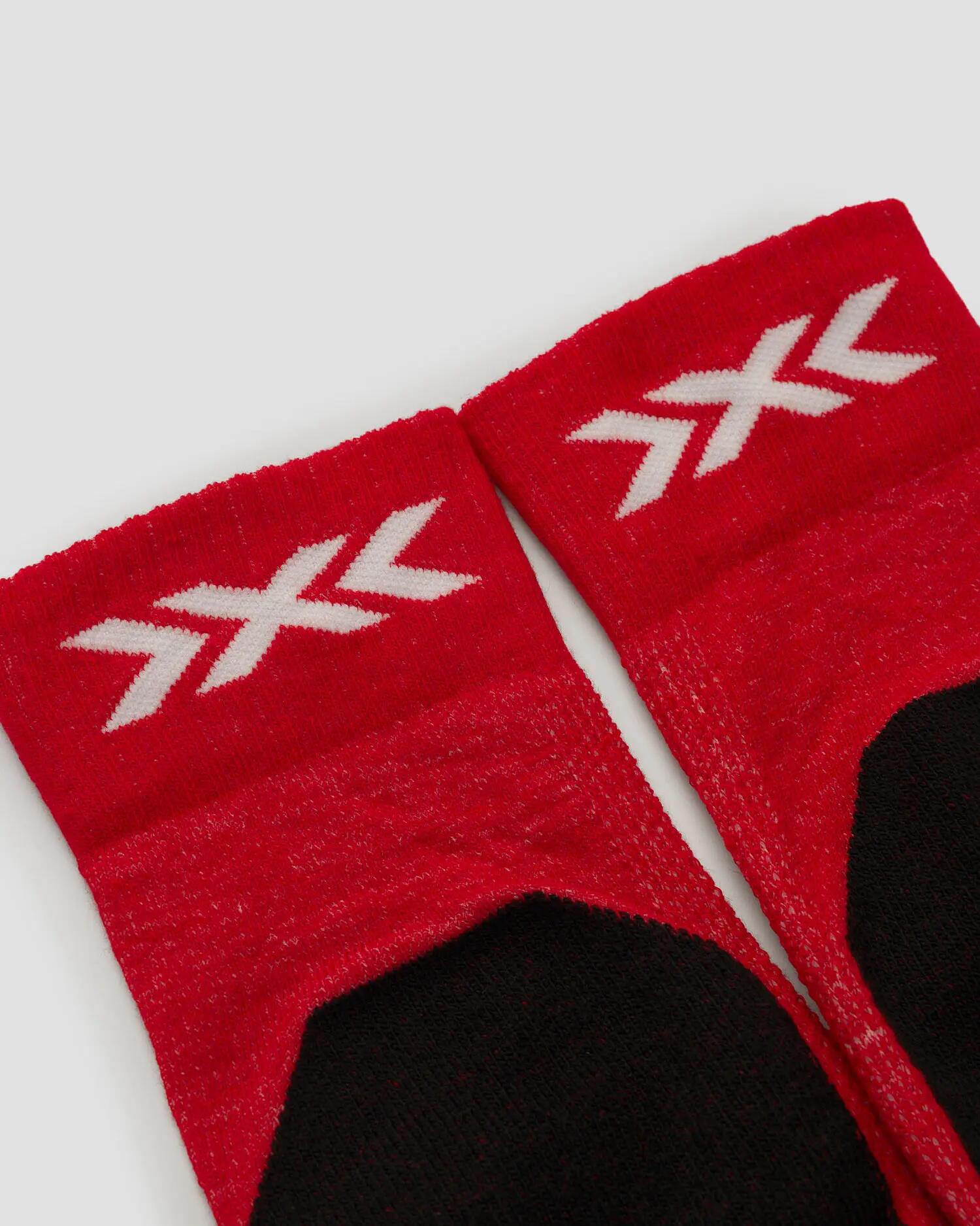 Skarpety unisex X-Socks Ski Discover Otc Hot Red R111 2/2