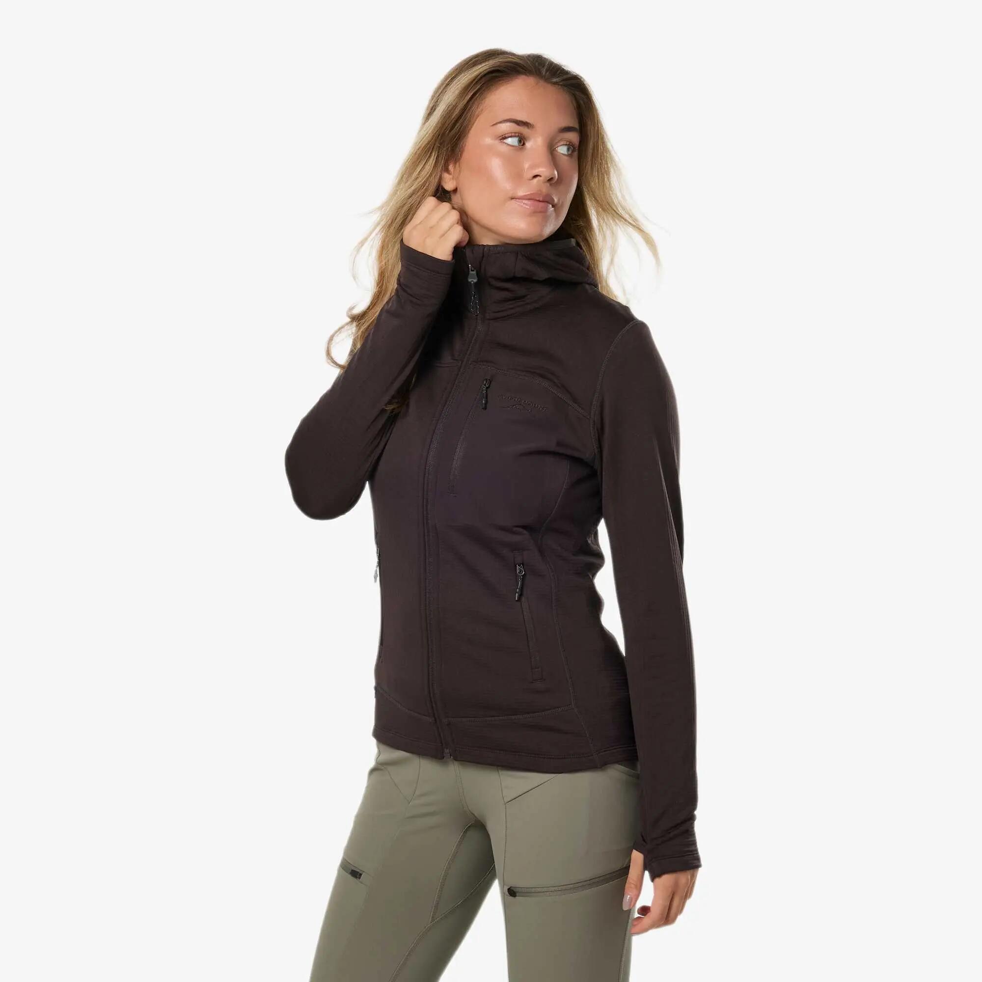 Sweat À Capuche Zippé  Femme Respirant 4/7