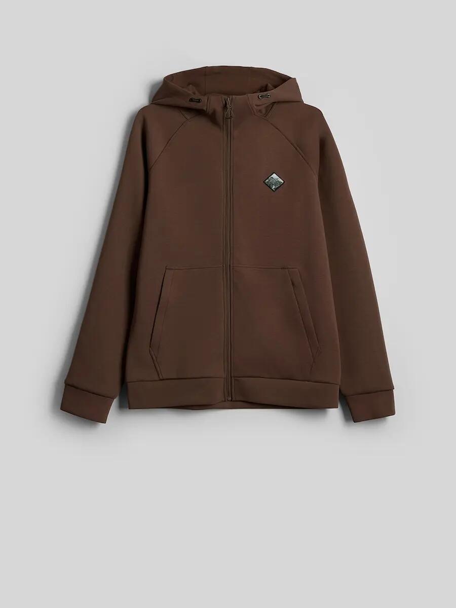Bluza dresowa regular z kapturem męska 4F 6/7