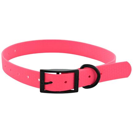 COLLIER CHIEN CANIHUNT MADE IN FRANCE HEXA 25mm BRUN FONCÉ