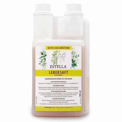 Hunde Lebersaft - Leberkräuter