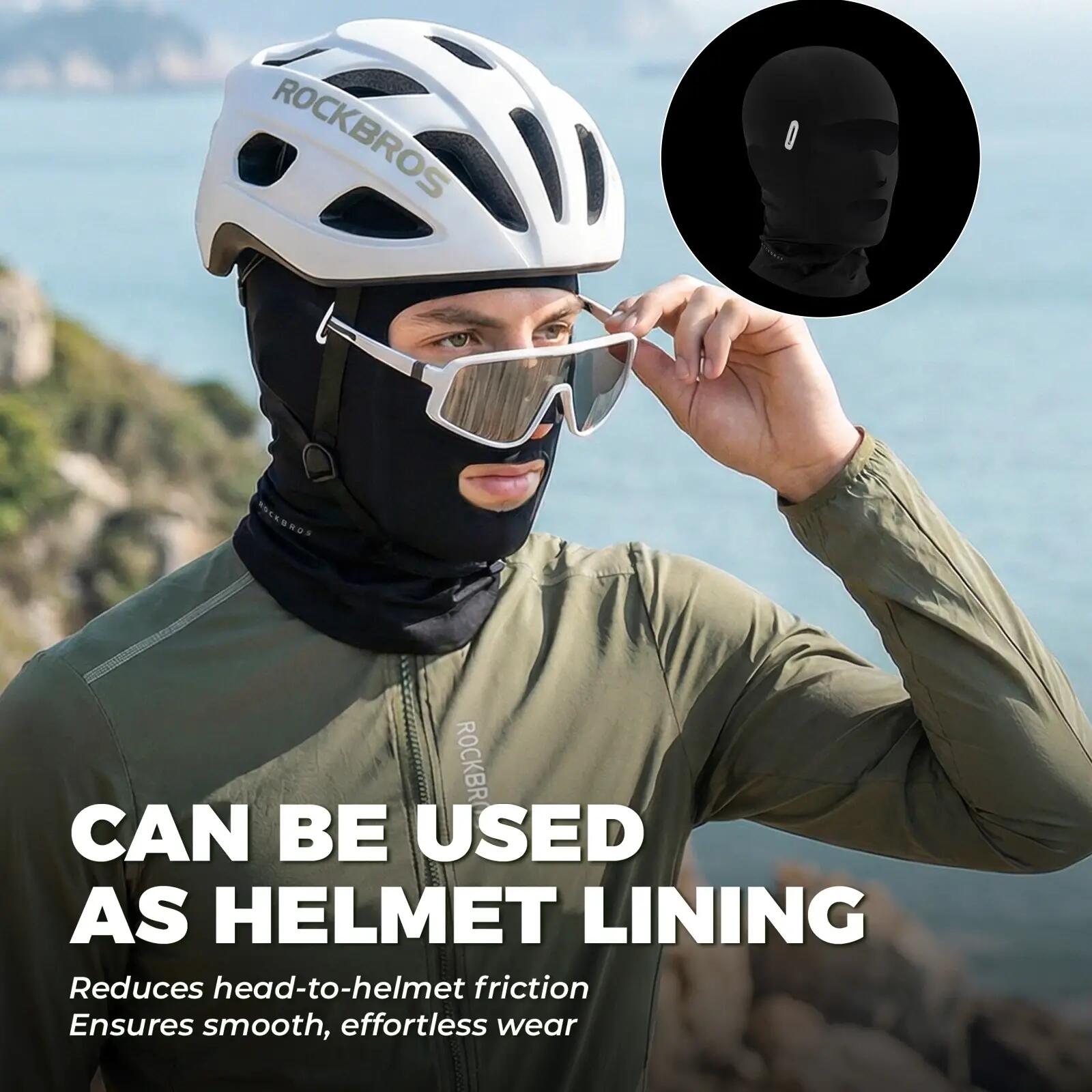 Cagoule été UPF50+ anti-UV respirante pour vélo 6/6