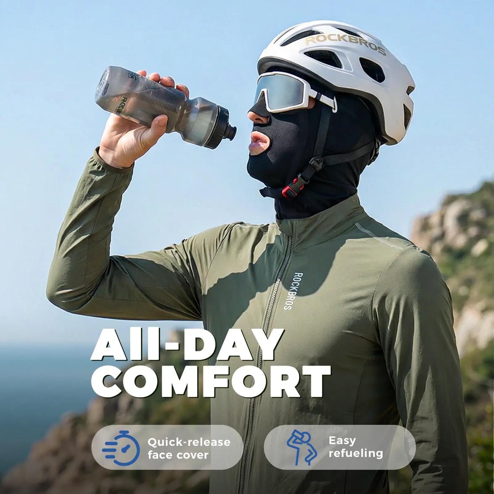 Cagoule été UPF50+ anti-UV respirante pour vélo 5/6