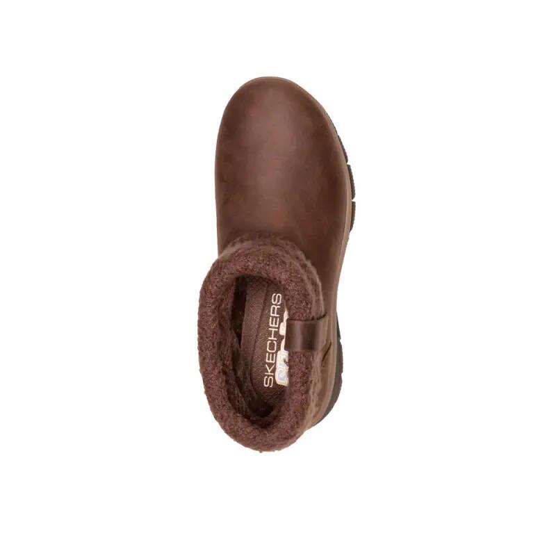 Botines Planos Mujer Skechers Easy Going - Cozy Weather 4 Marrón 3/4