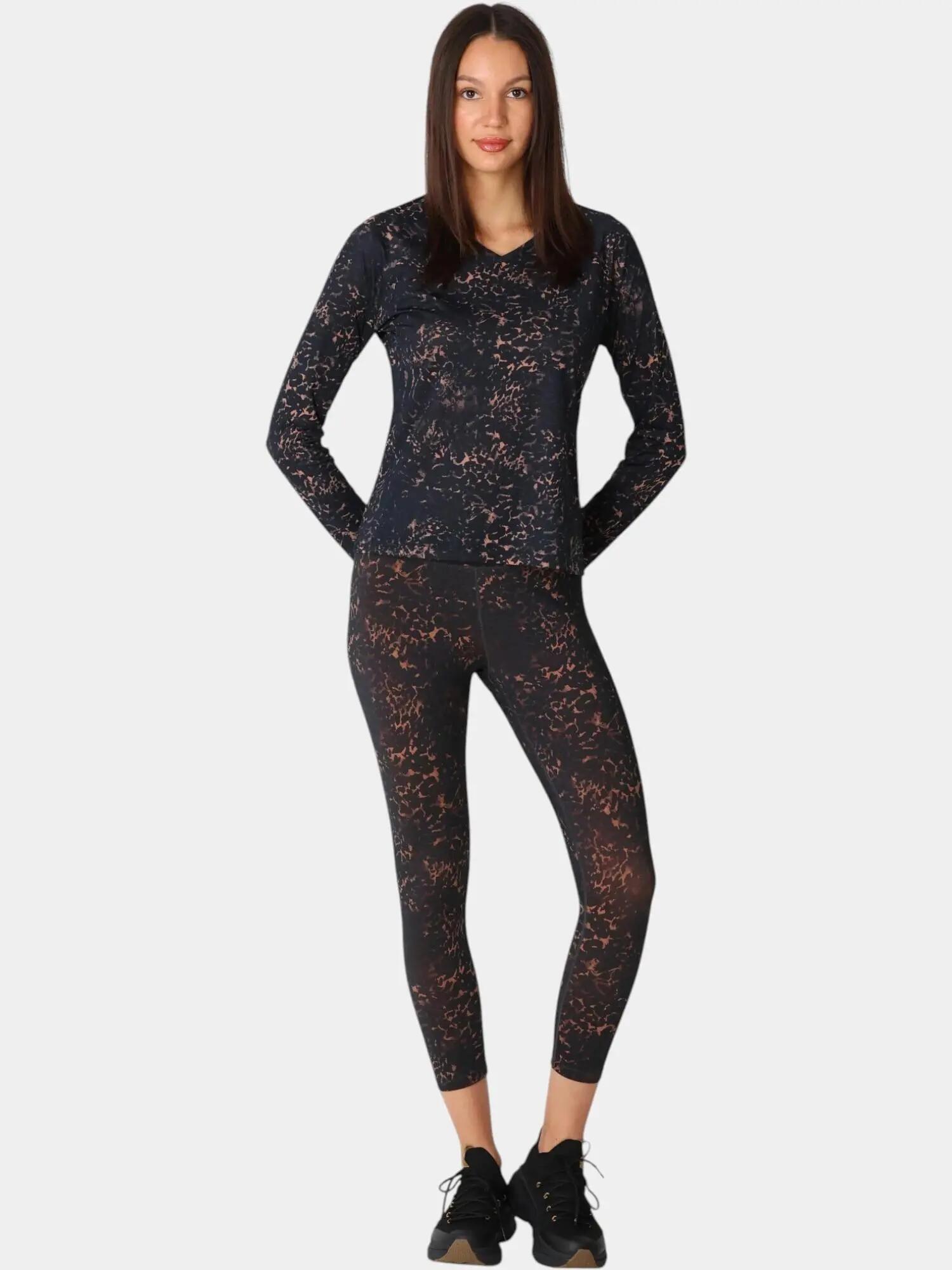 Rukka Myllyoja Print Collant da Running Donna 4/5