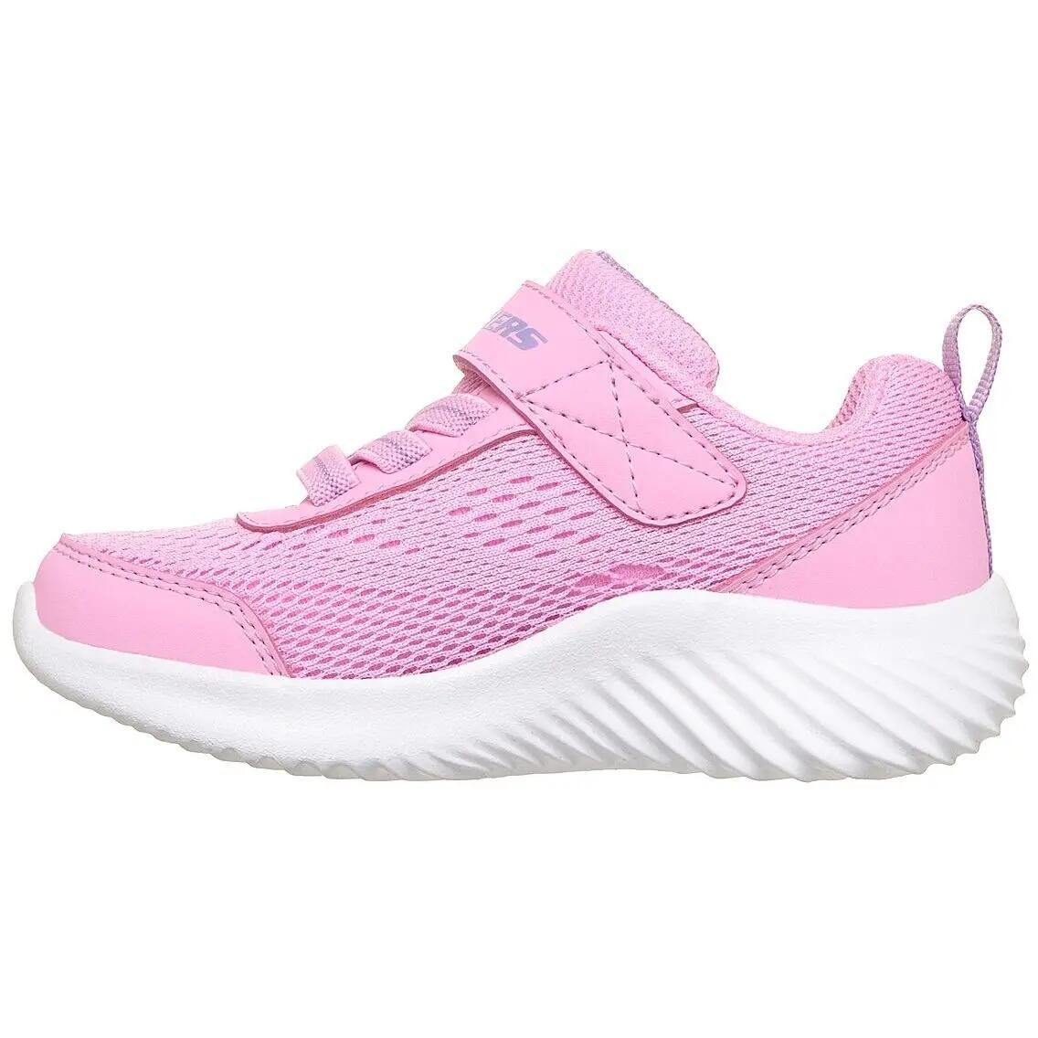 Baskets Skechers Bounder Free And Easy, Rose, Enfants 5/5