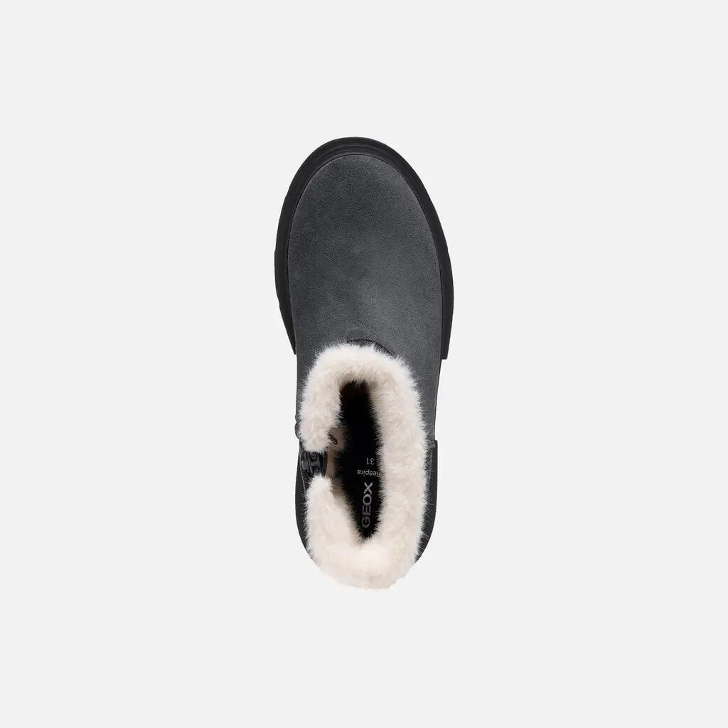 Bottines Fille J KARSYN WPF GIRL Gris Foncé 7/7