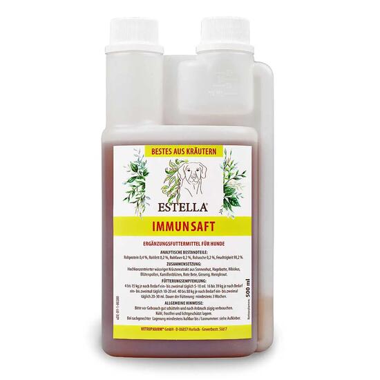 Hunde Immunsaft - Kräuter Immunsystem
