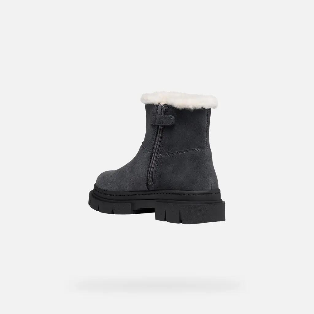Bottines Fille J KARSYN WPF GIRL Gris Foncé 5/7