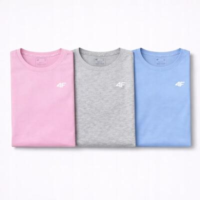 Dames t-shirt set 4f 3 stuks xl f336 ss26