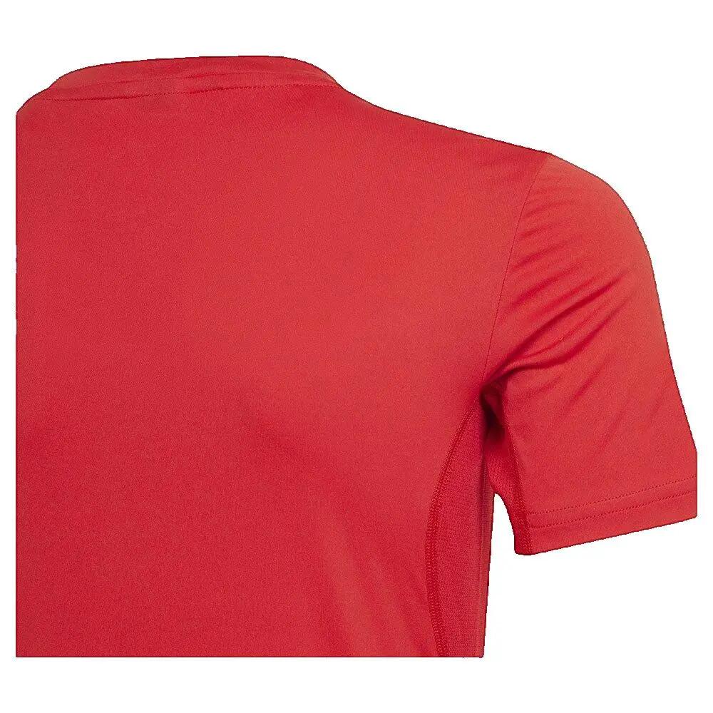T-shirt garçon Adidas à manches courtes rouge 3/9