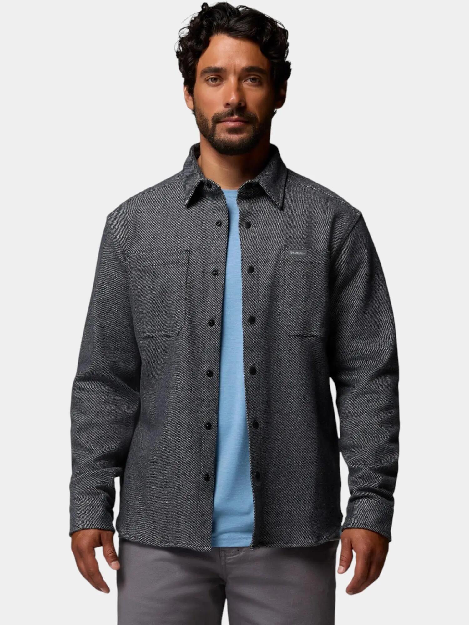 Camasa cu maneci lungi Twill River Long Sleeve Knit Shirt barbati 5/7
