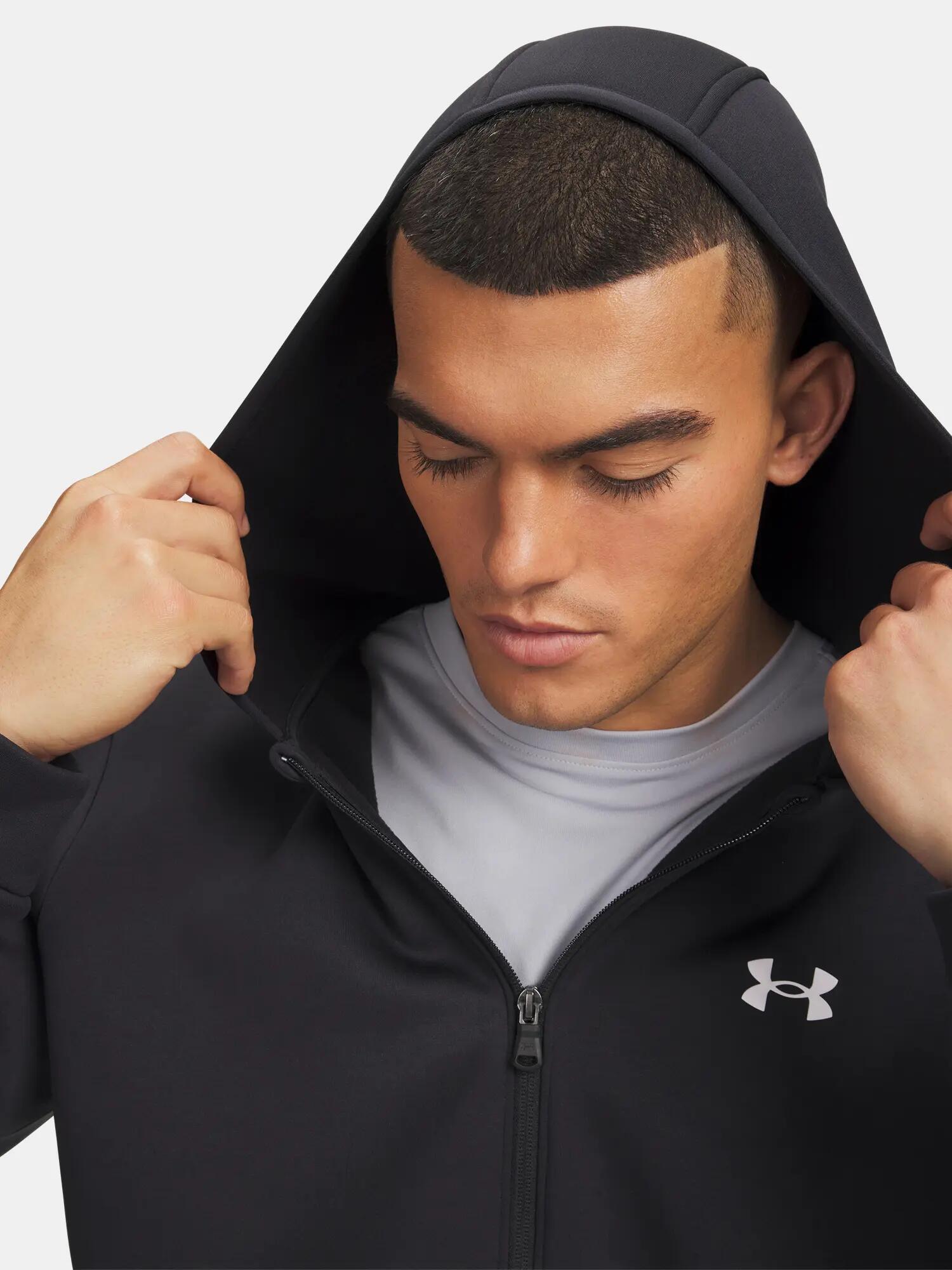 Férfi pulóver Under Armour UA Armour Fleece FZ Hoodie 3/3