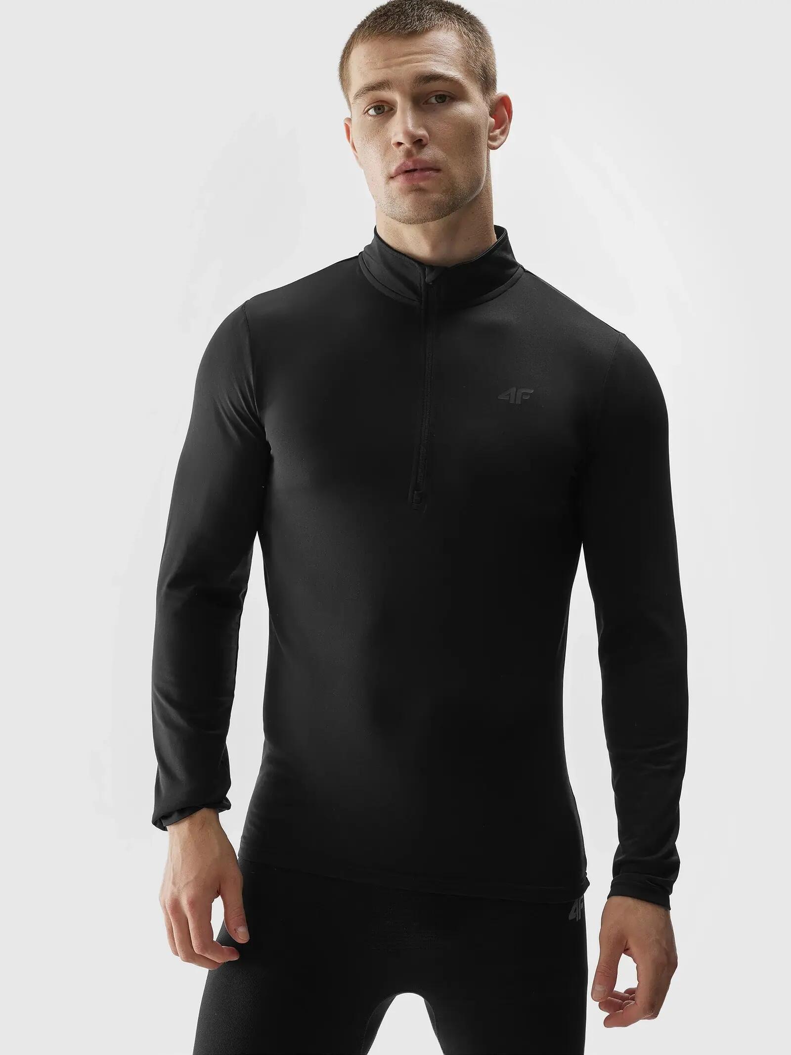 BIELIZNA TERMOAKTYWNA 4F BLUZA MĘSKA GÓRA UBRUM035 XL 4/8