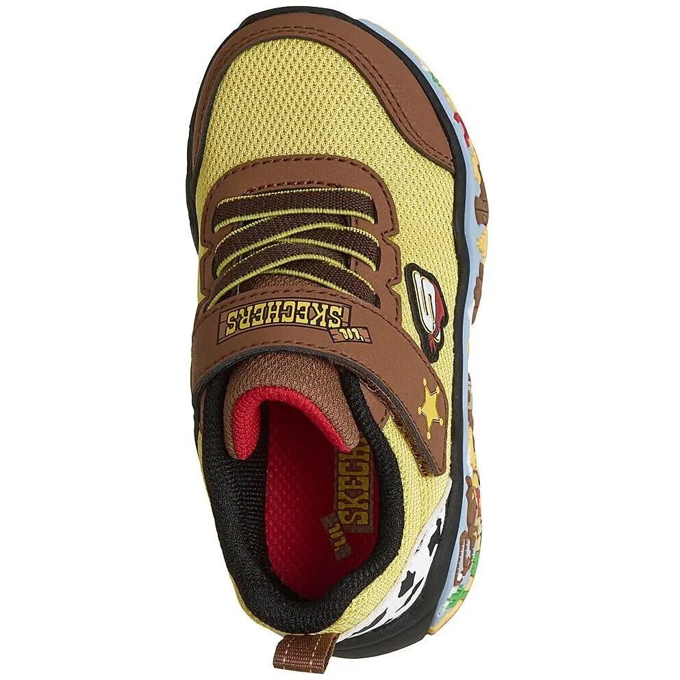 Baskets Skechers Play Scene, Marron, Enfants 2/5