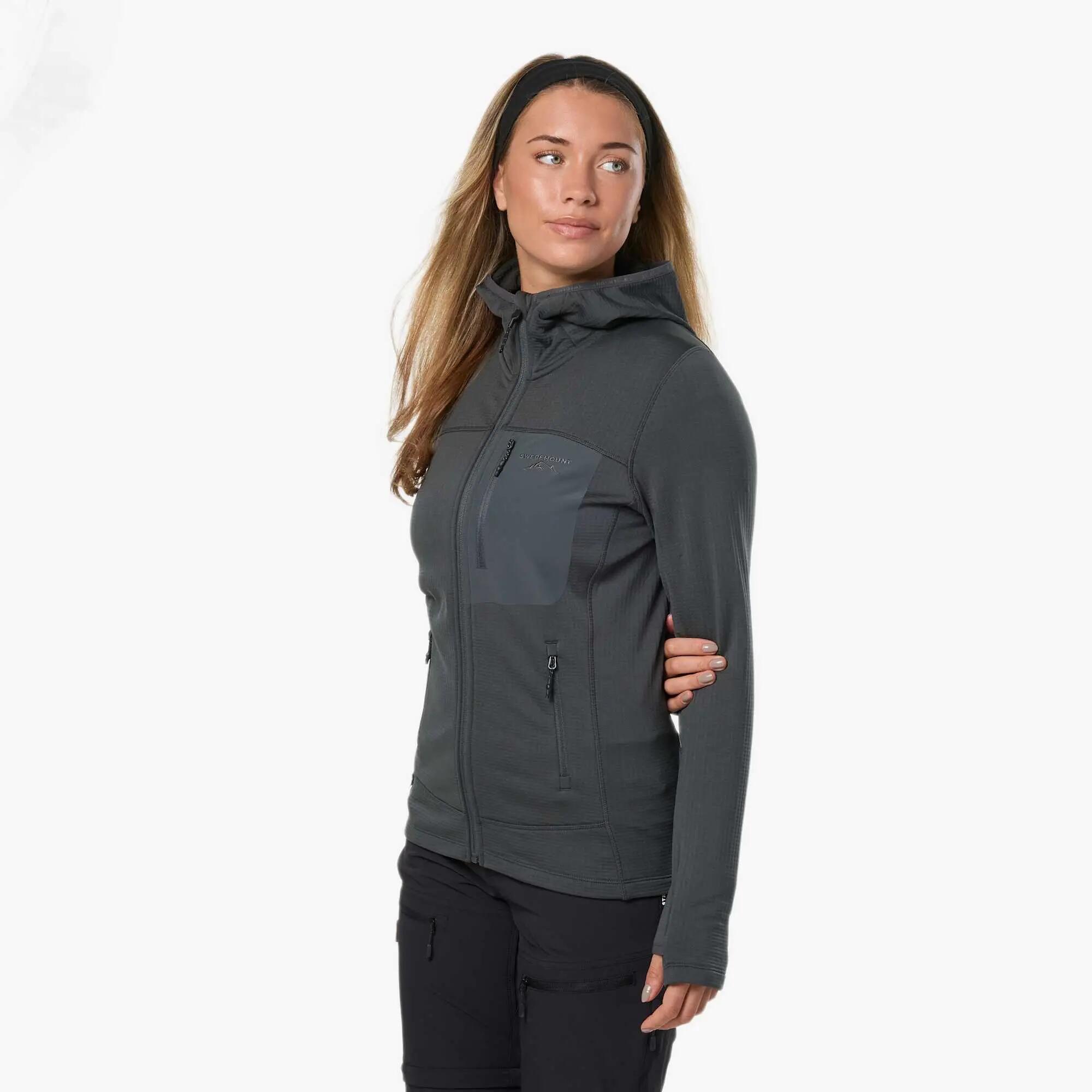 Sweat À Capuche Zippé  Femme Respirant 4/7