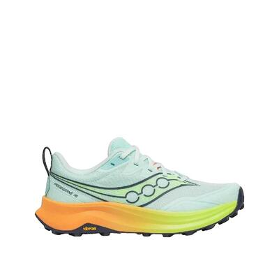 Schoenen - trail - dames - peregrine 16 - licht - aqua/citroen