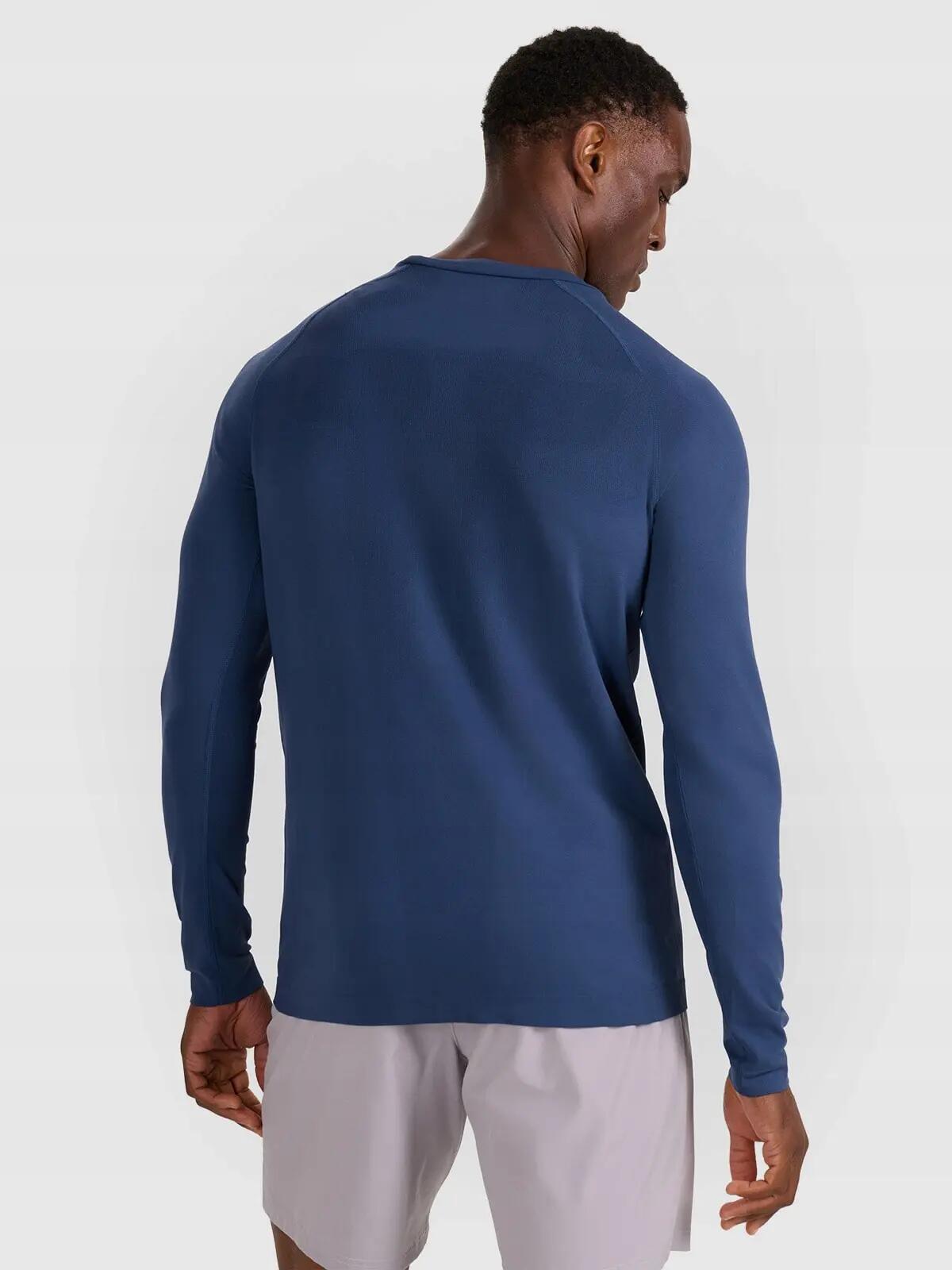 KOSZULKA BEZSZWOWA MĘSKA 4F LONGSLEEVE SZYBKOSCHNĄCA TFLOM404 S/M 6/10