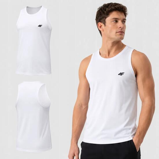 KOSZULKA MĘSKA 4F T-SHIRT NA RAMIĄCZKA BEZ RĘKAWÓW M307 XL SS26