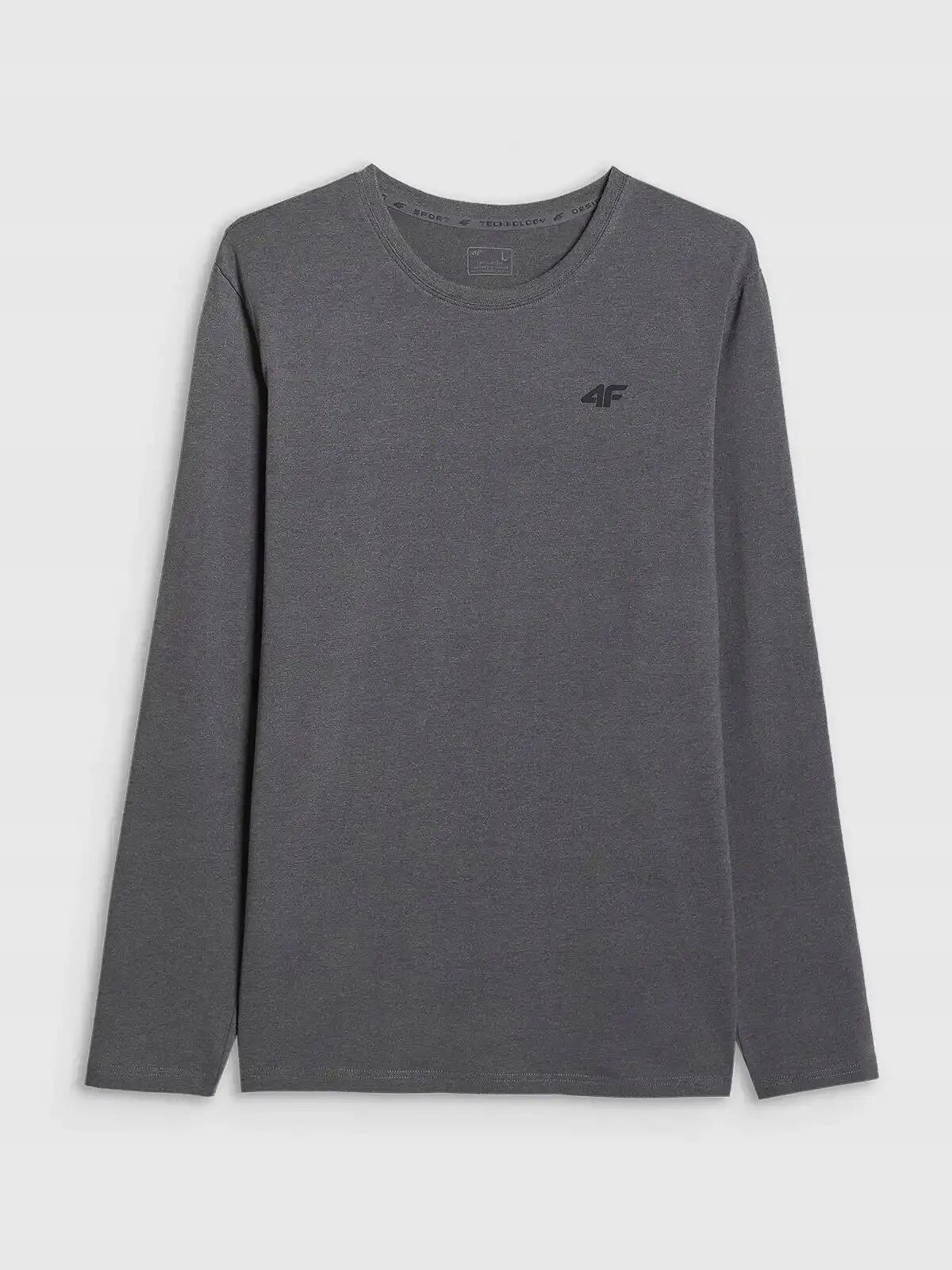 LONGSLEEVE MĘSKI 4F KOSZULKA BLUZKA Z DŁUGIM RĘKAWEM L M611 4/6
