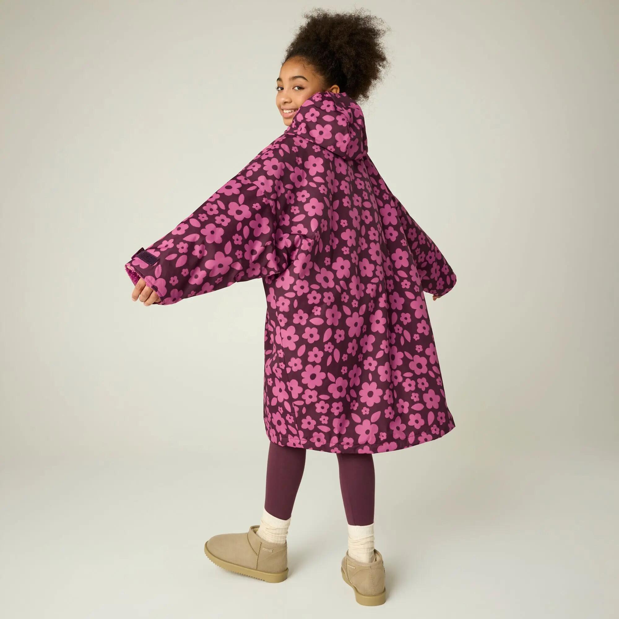 Kinder Junior Wasserdichter Wickelmantel 2/13