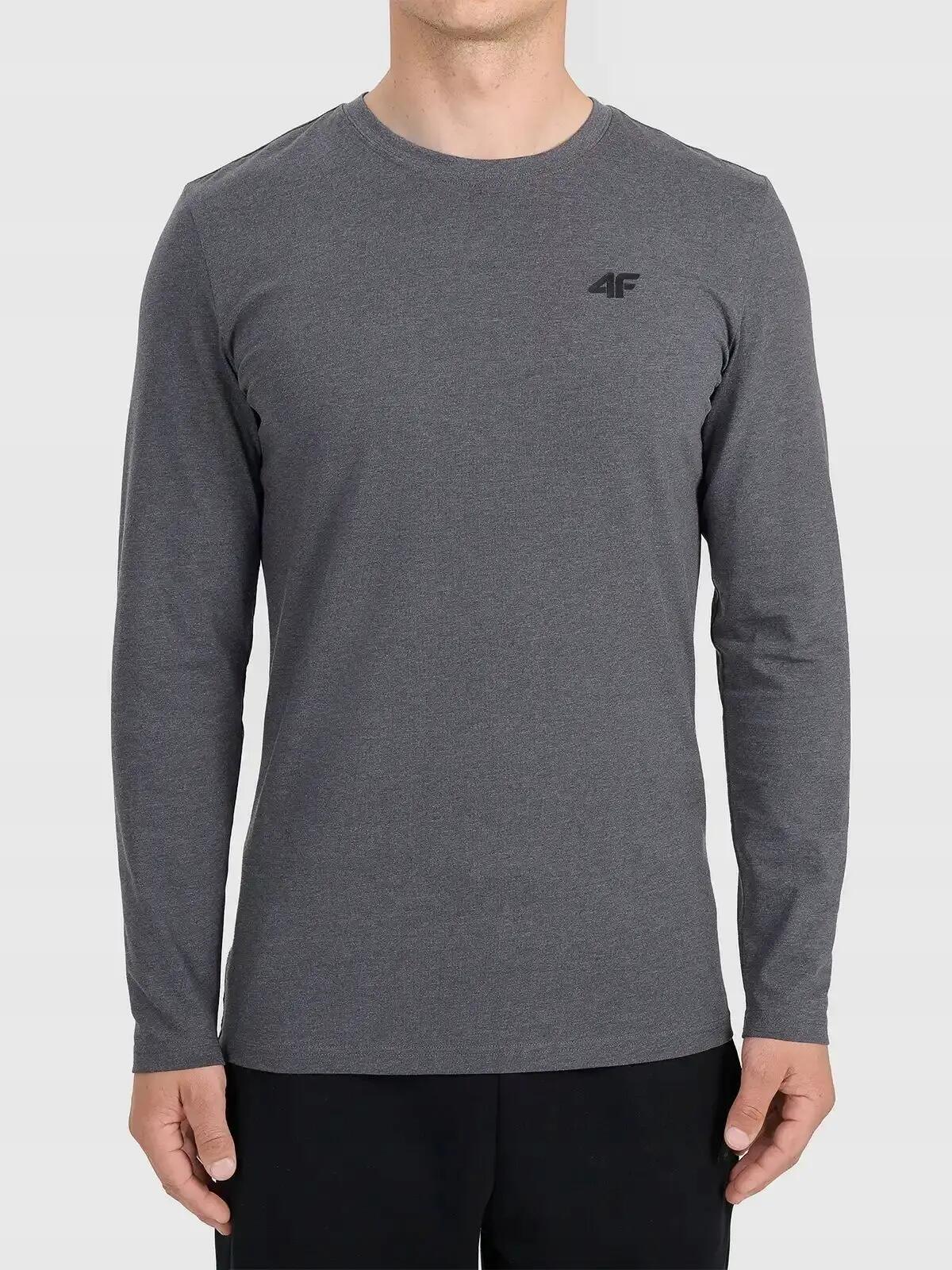 LONGSLEEVE MĘSKI 4F KOSZULKA BLUZKA Z DŁUGIM RĘKAWEM L M611 2/6