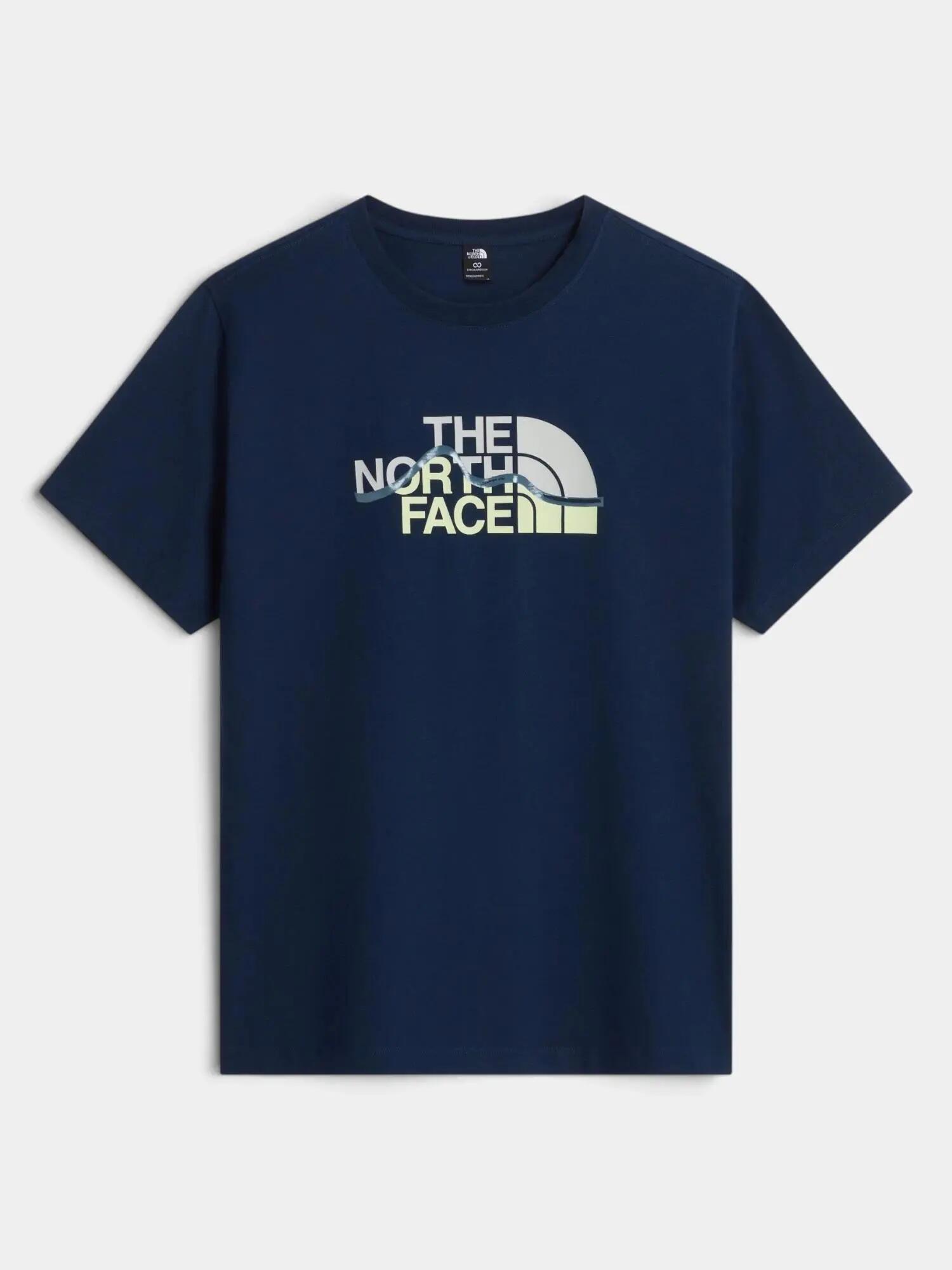 Férfi M Mountain Line Regular Short Sleeve Tee rövid ujjú póló 4/6