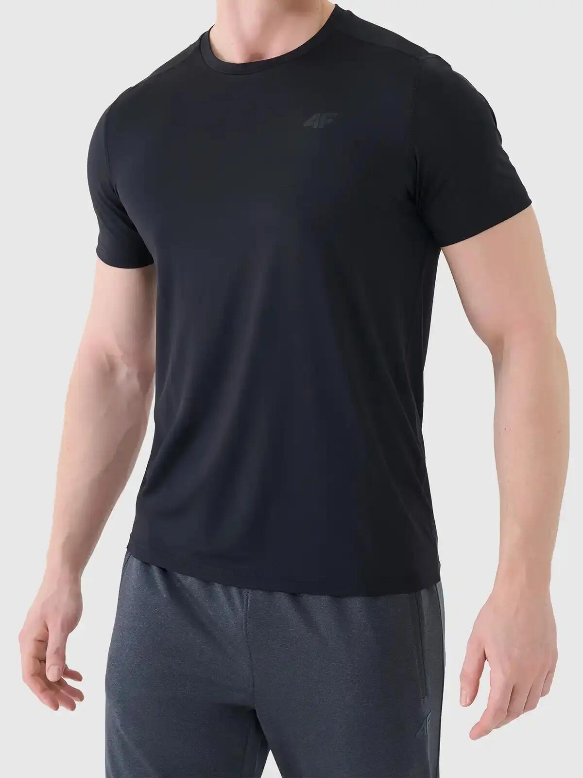 T-shirt treningowy z wykończeniem szybkoschnącym męski 4F 4FWAW26TFTSM2355 2/10