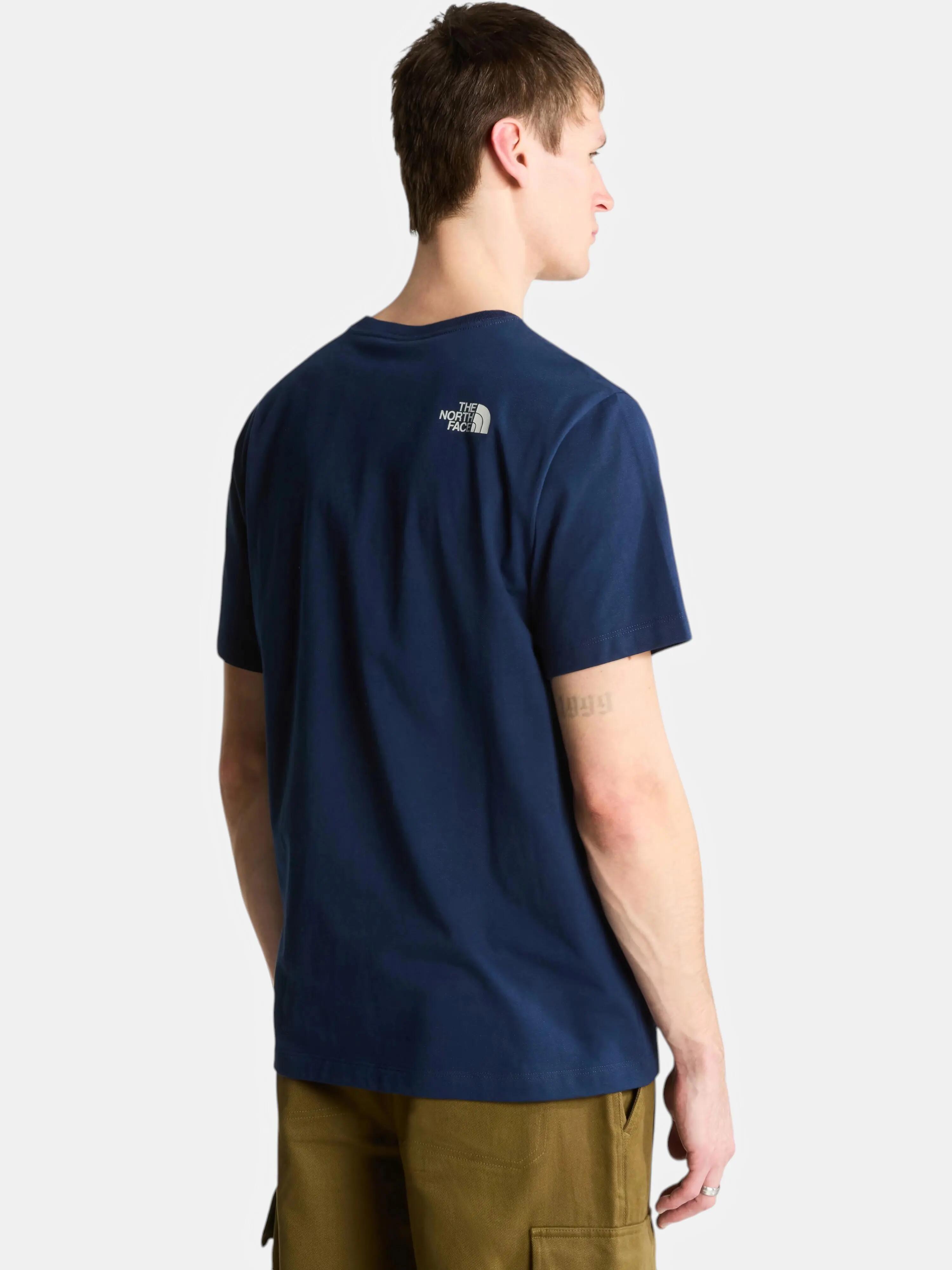 Férfi M Mountain Line Regular Short Sleeve Tee rövid ujjú póló 2/6