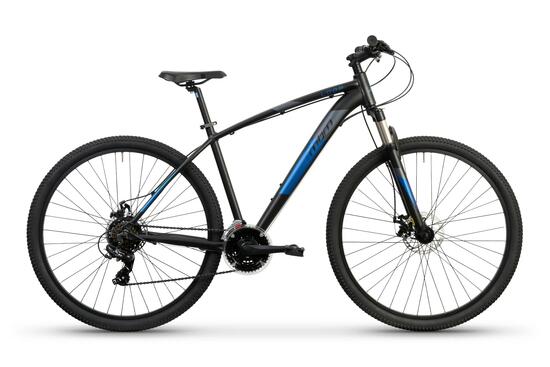 Rower Górski MTB Loop 29" Aluminiowa Rama Amortyzacja Tarczowe Hamulce Czarny