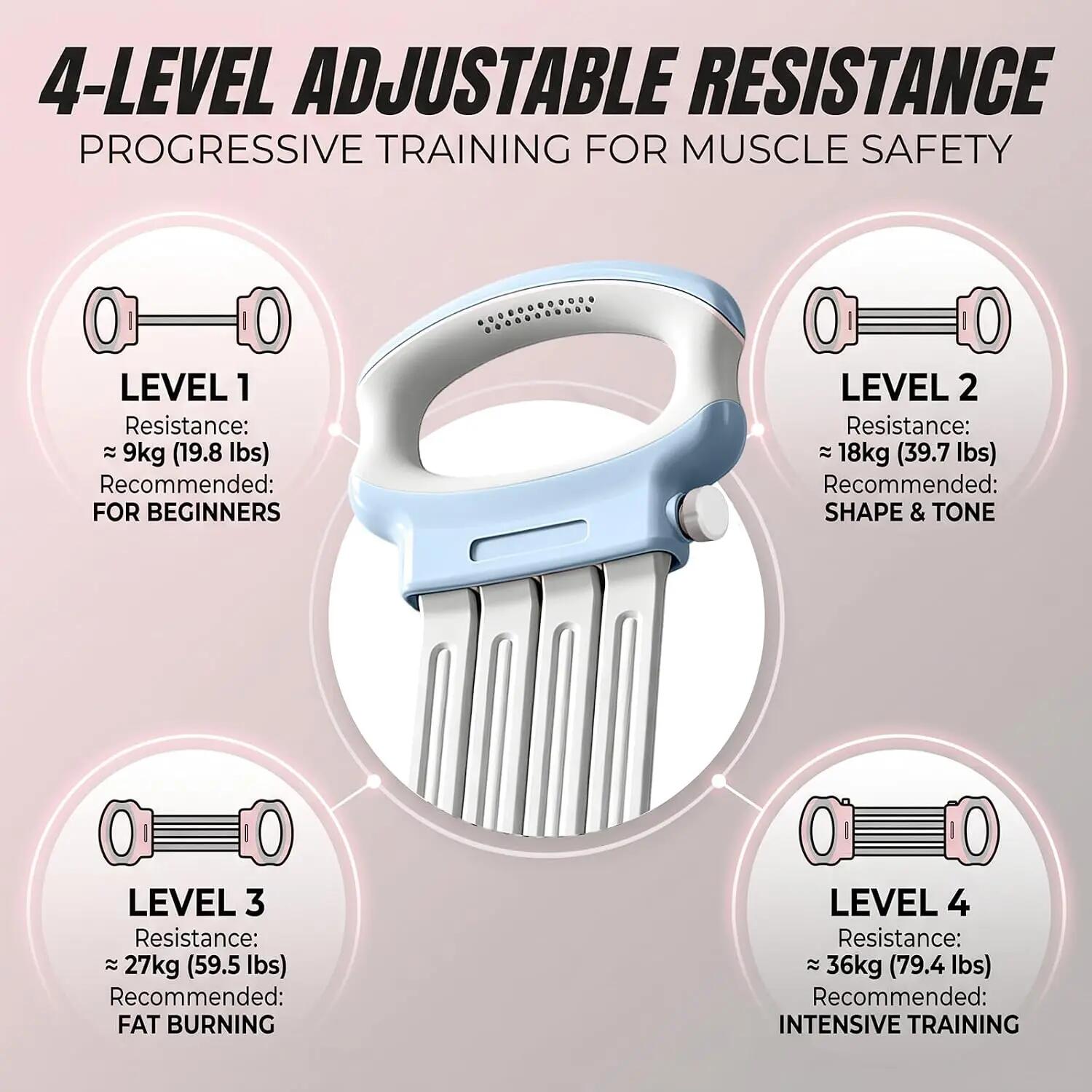 Bande de résistance avec poignée, bandes de résistance robustes pour la maison, 4/6