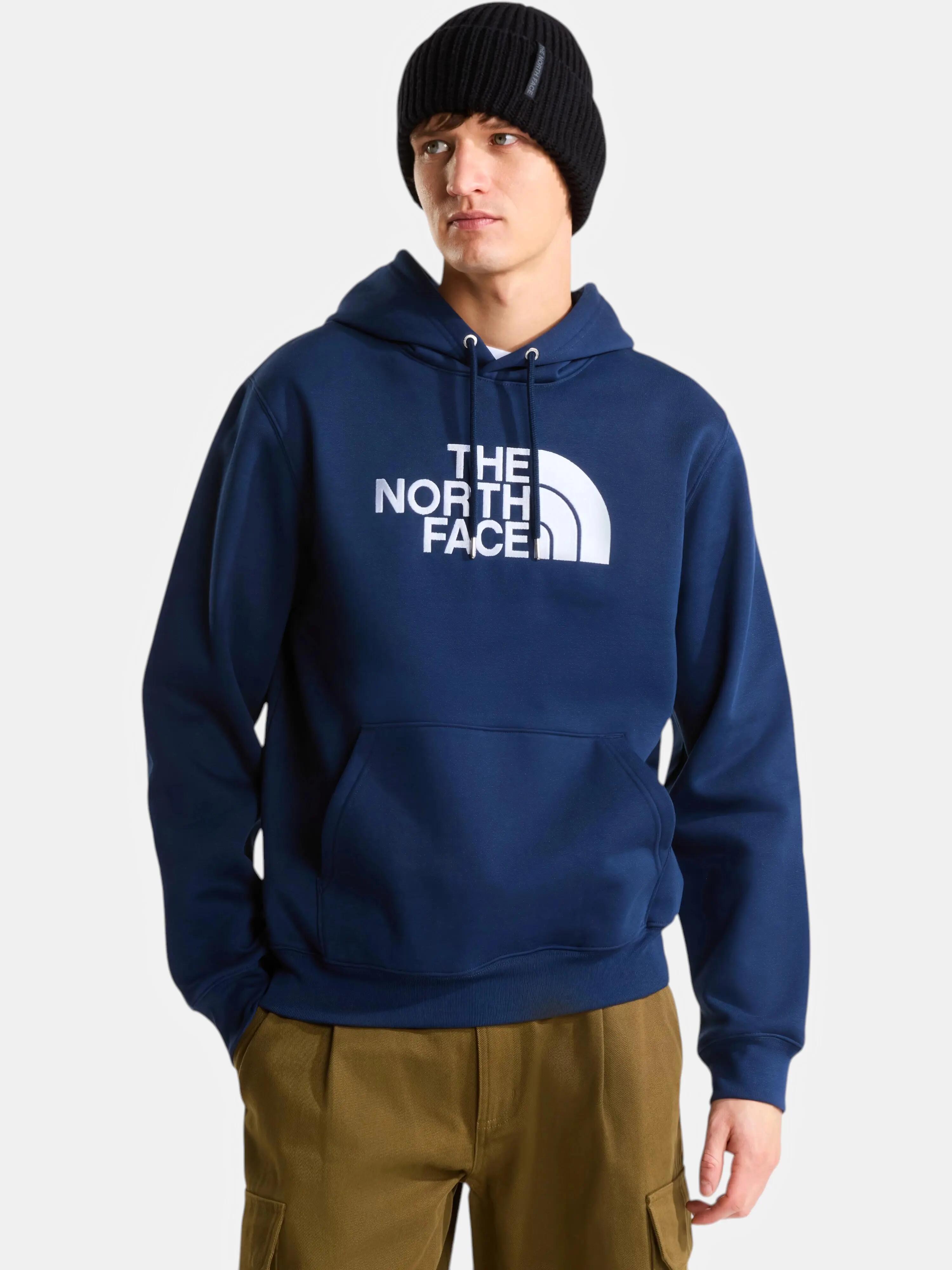 Pulover cu gluga M Tnf Essential Drew Peak Regular Hoodie barbati