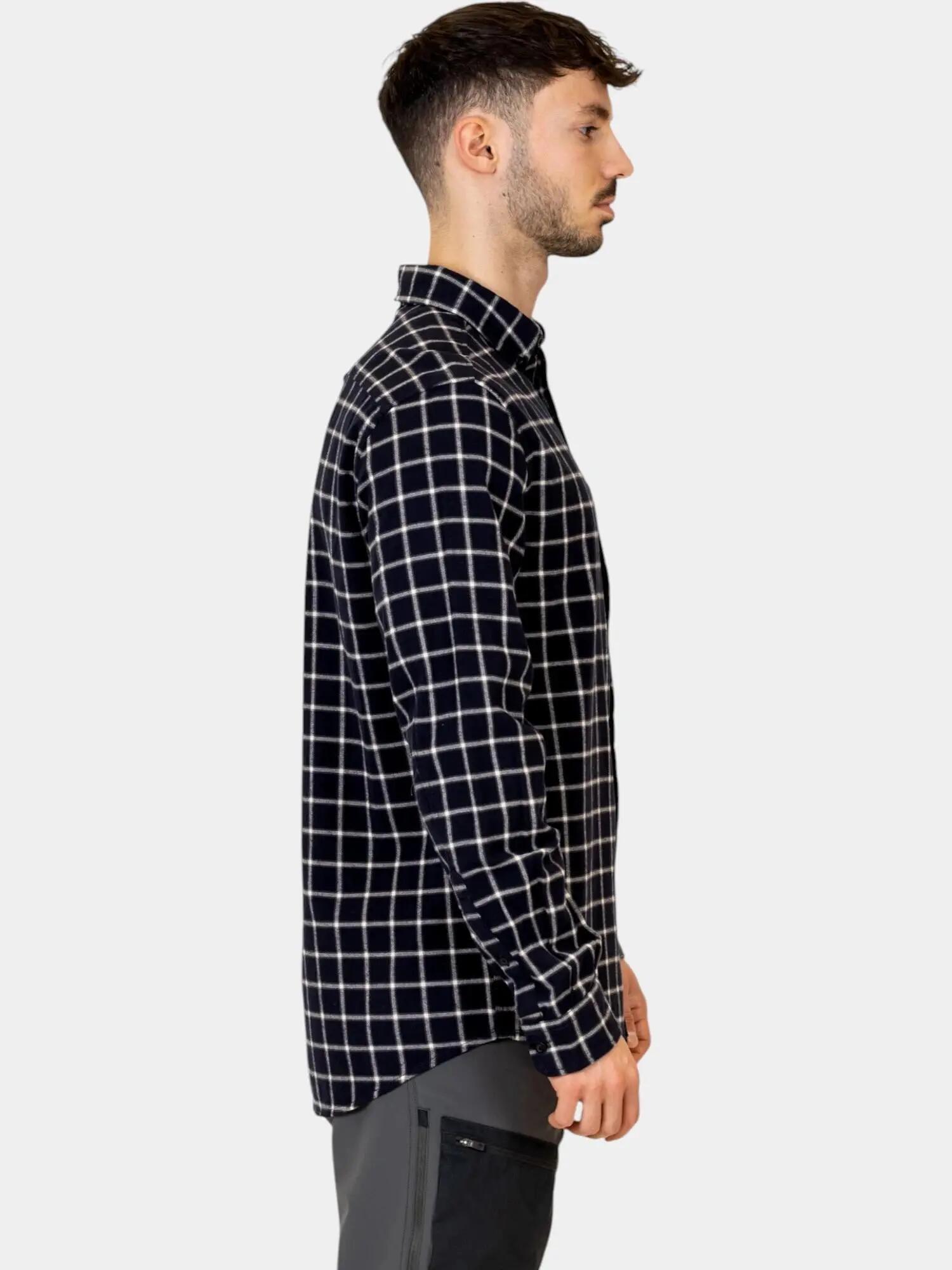 Férfi hosszú ujjú ing Övik Flannel Shirt M 5/7