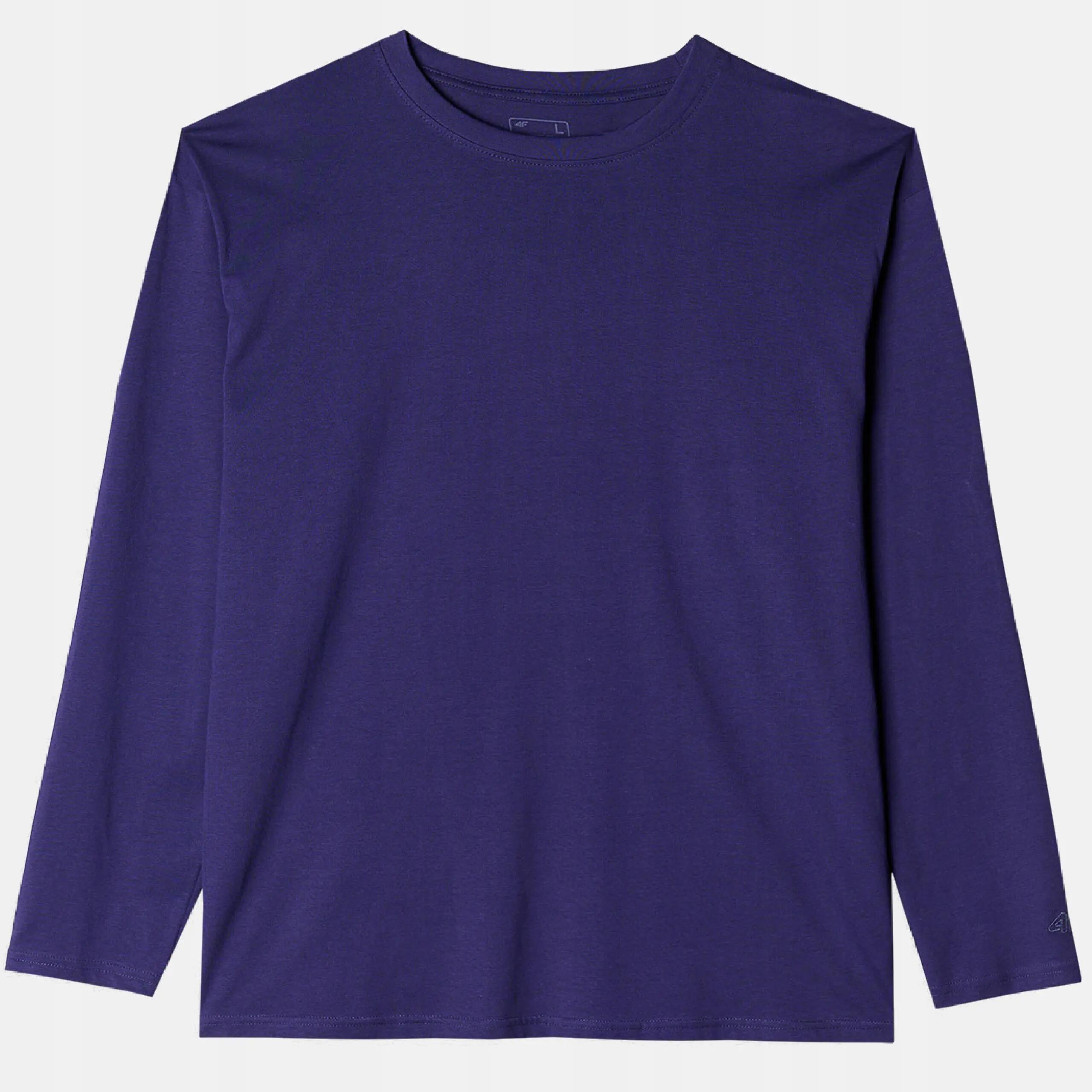 LONGSLEEVE UNISEX 4F BLUZKA MĘSKA DAMSKA Z DŁUGIM RĘKAWEM TLONU317 S 4/6