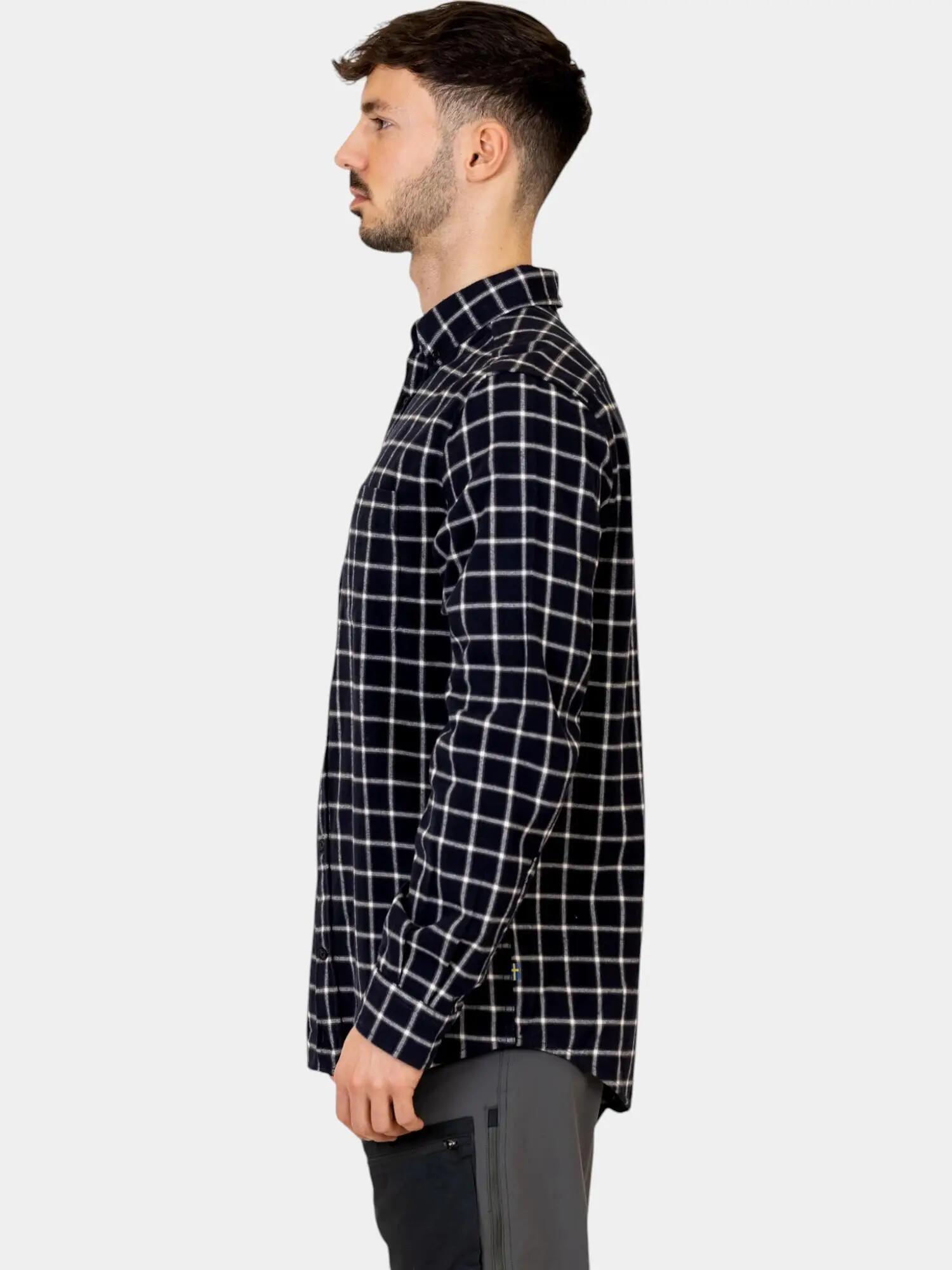 Férfi hosszú ujjú ing Övik Flannel Shirt M 3/7
