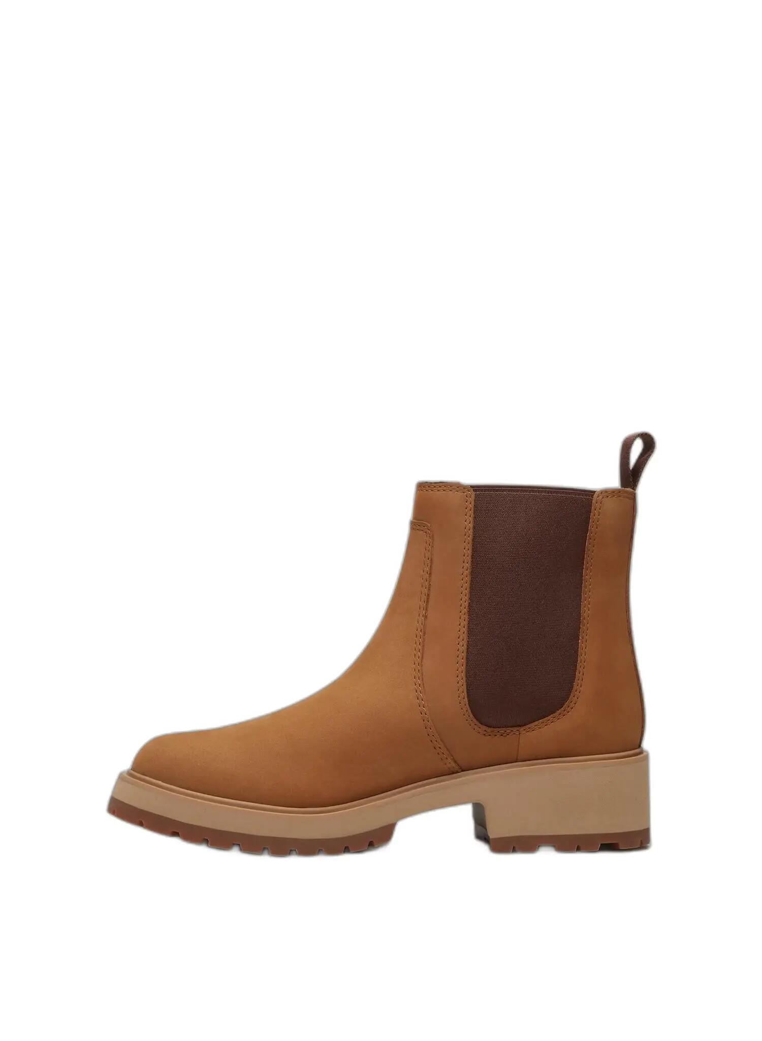 Damen - Chelsea-Stiefelette - Elastikeinsatz - Carnaby Row - camel 3/5