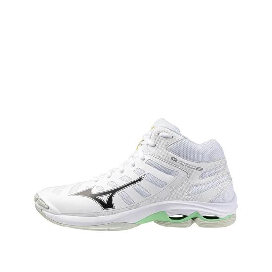 Zapatillas deportivas Mizuno Wave Voltage 2 Blanco/Negro/Emeralda gel