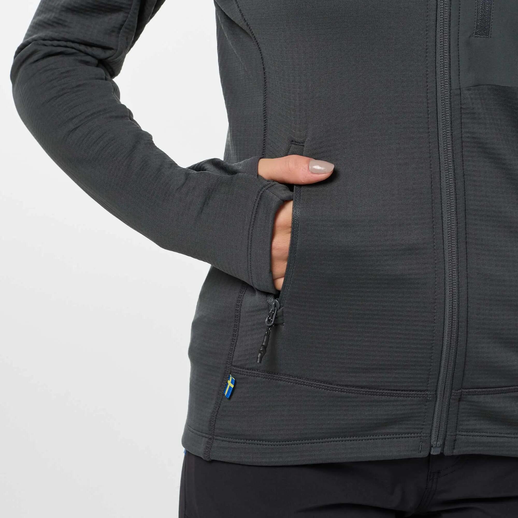 Sweat À Capuche Zippé  Femme Respirant 6/7