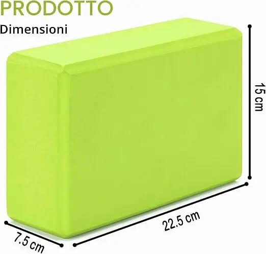 [Yoga Block EVA] Pilates & Yoga Zubehör Rutschfest mit Hoher Dichte 4/6