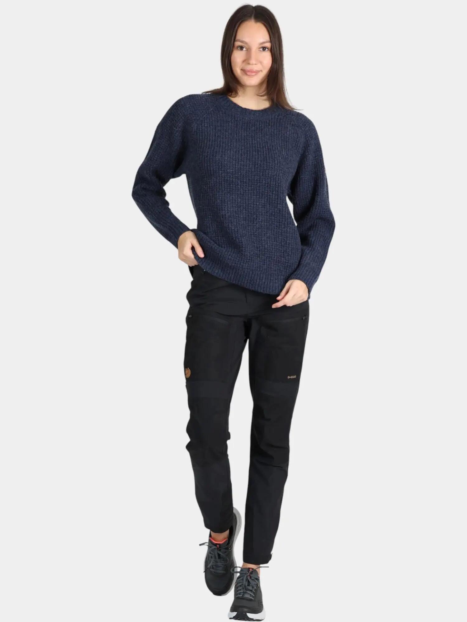 Női kötött pulóver Övik Waffle Knit W 4/5